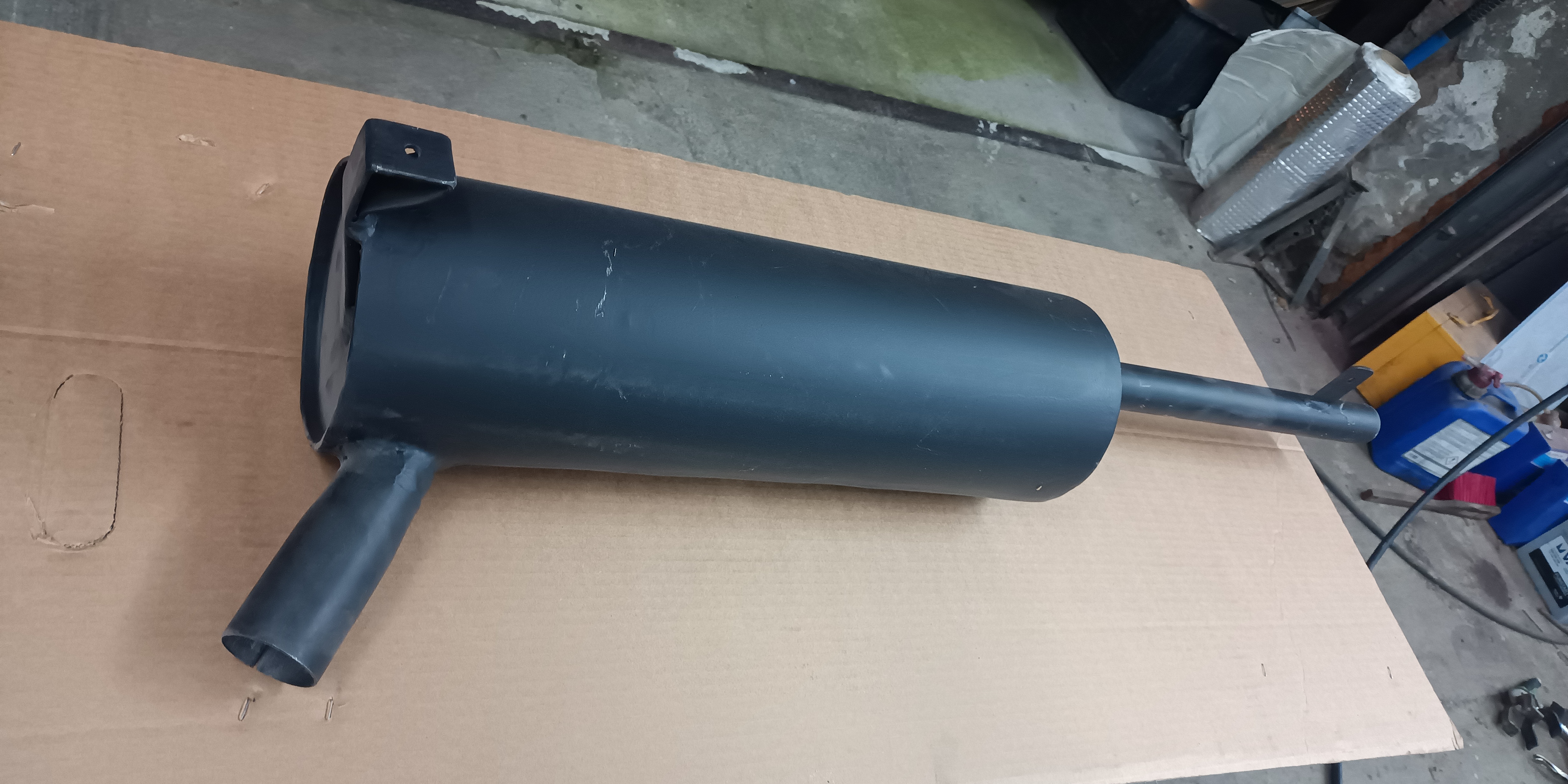 Auspuff Endschalldämpfer Schalldämpfer BMW EMW 340 340-2