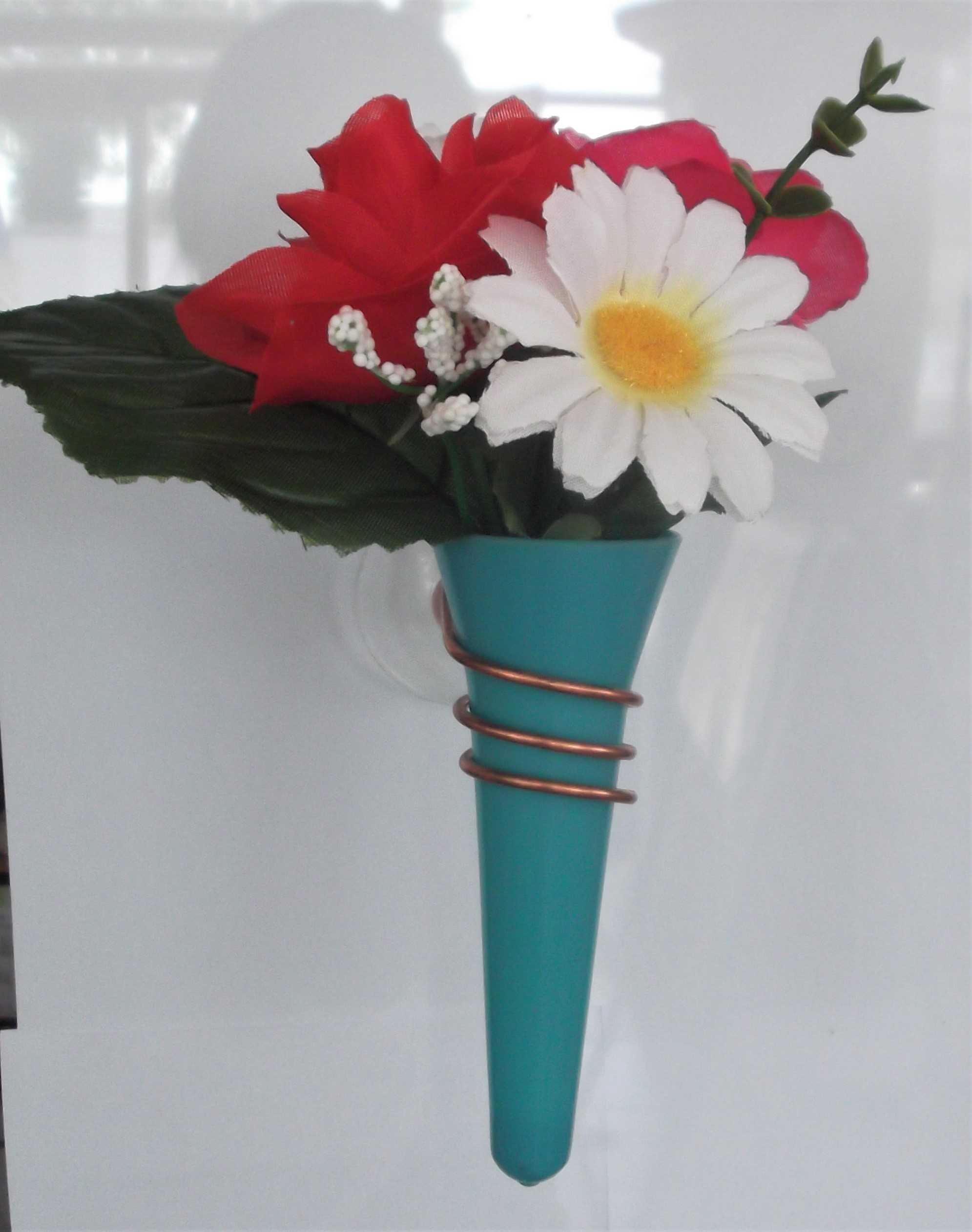 Autovase Vase Blumenvase blau Wartburg Oldtimer Trabant Barkas IFA MB Volvo BMW EMW