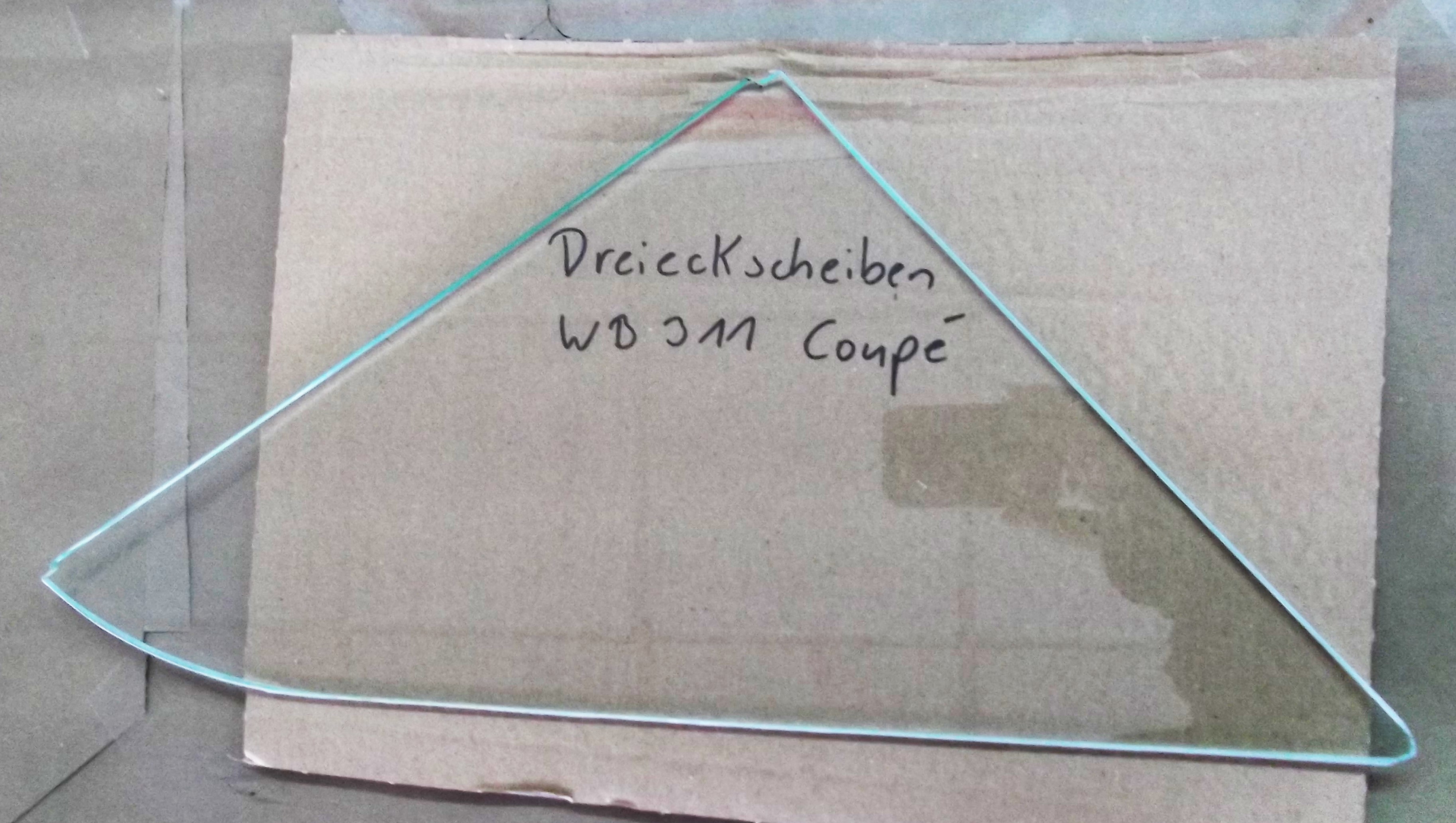 Scheibe Dreieckscheibe Scheibe Ausstellfenster Wartburg 311 Coupè