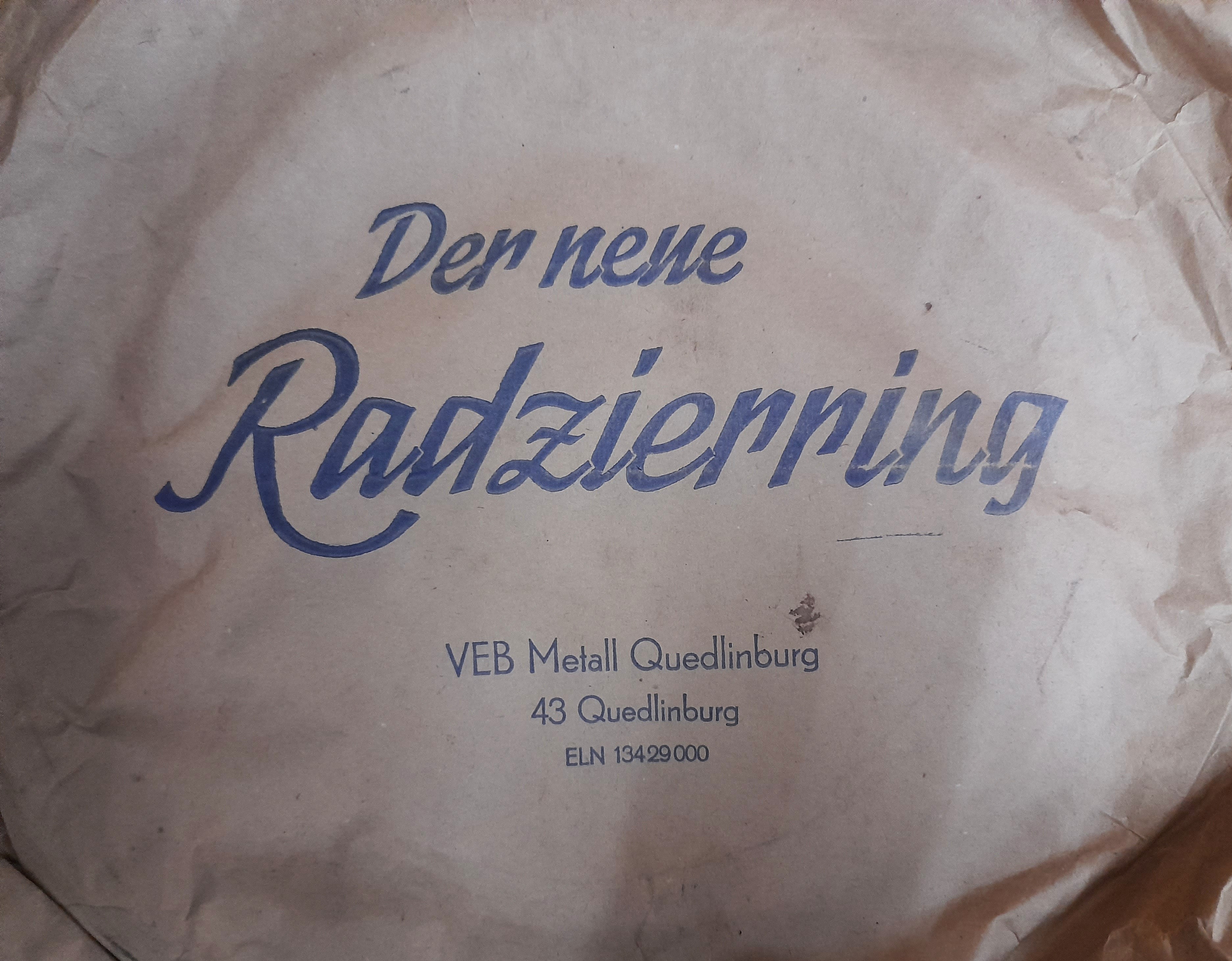 Radzierringe Felgenzierringe 13`` Wartburg 312 353  Trabant