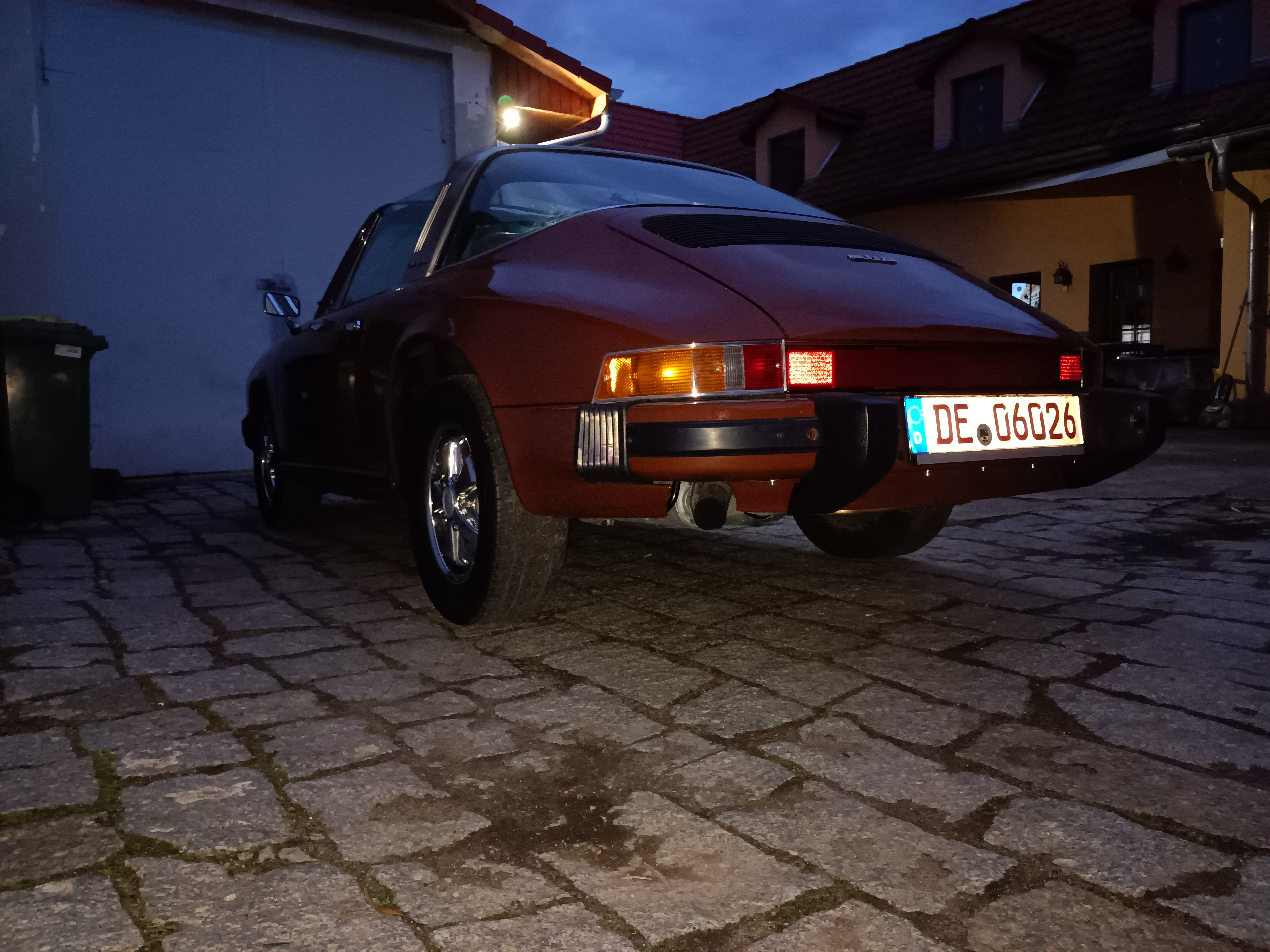 Porsche 911 Targa Bj. 1975 Chrommodell