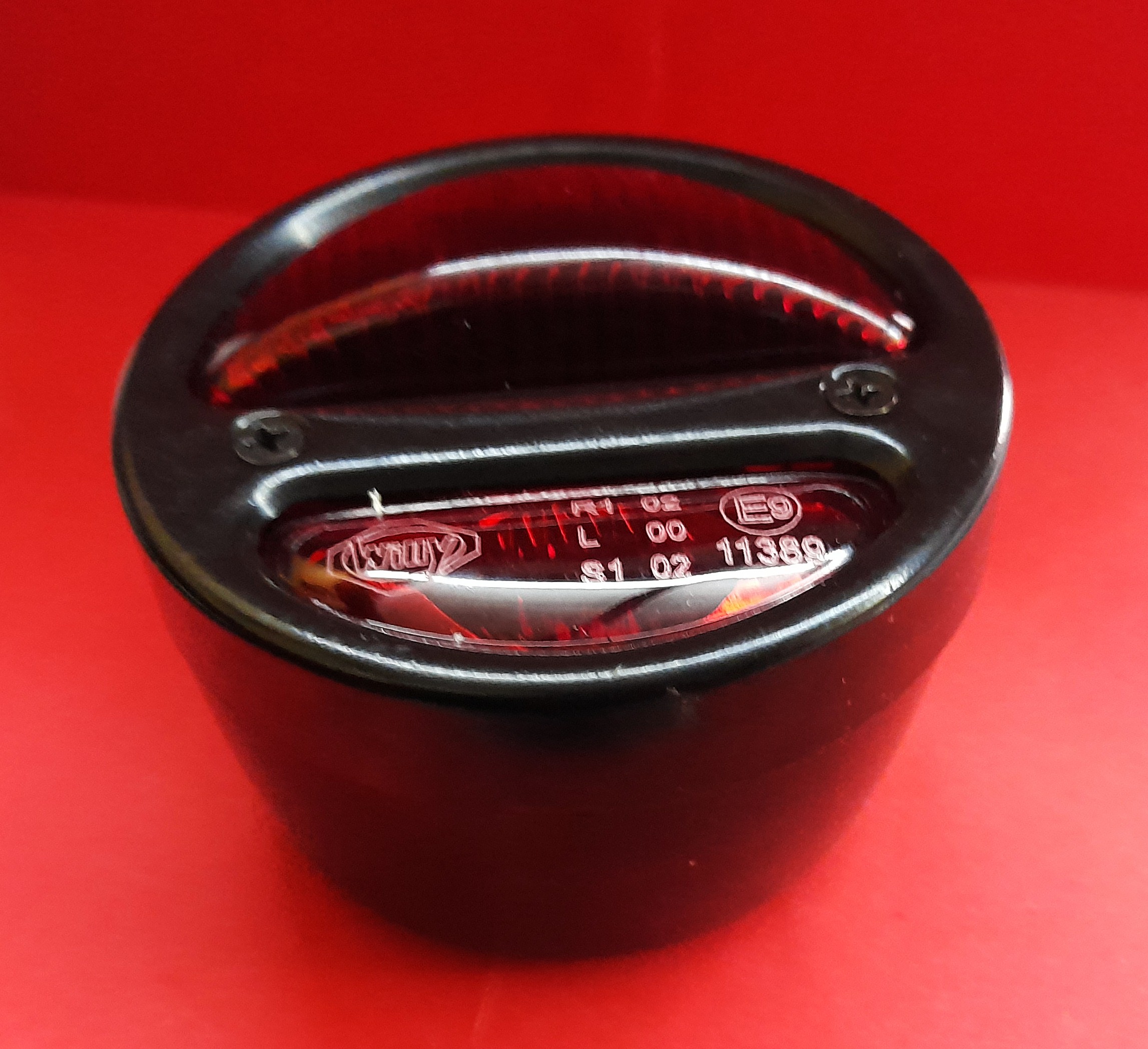 Rücklicht Rückleuchte Schwarz 3 Funktionen DKW IFA Vorkrieg Oldtimer Universal