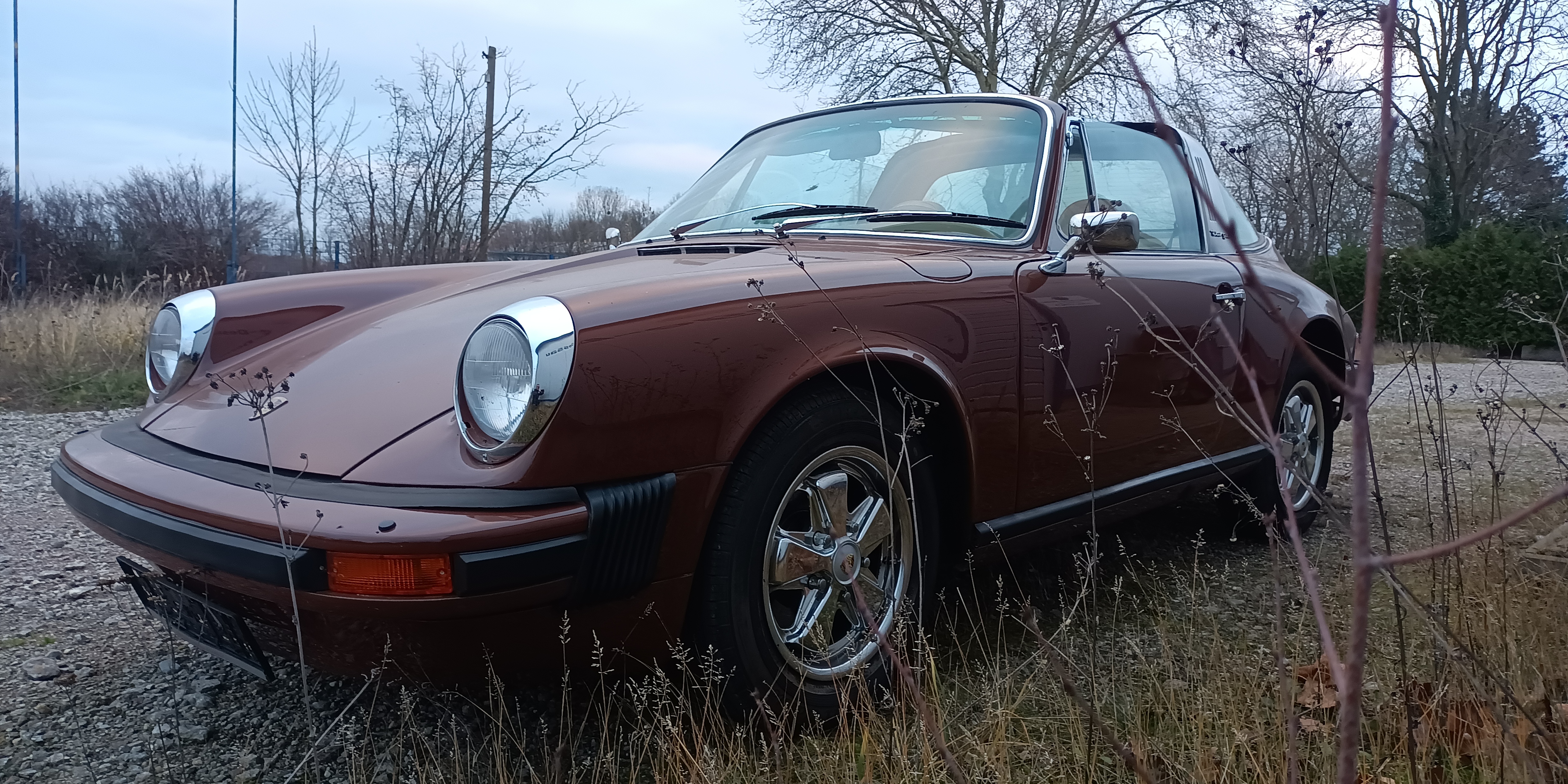 Porsche 911 Targa Bj. 1975 Chrommodell