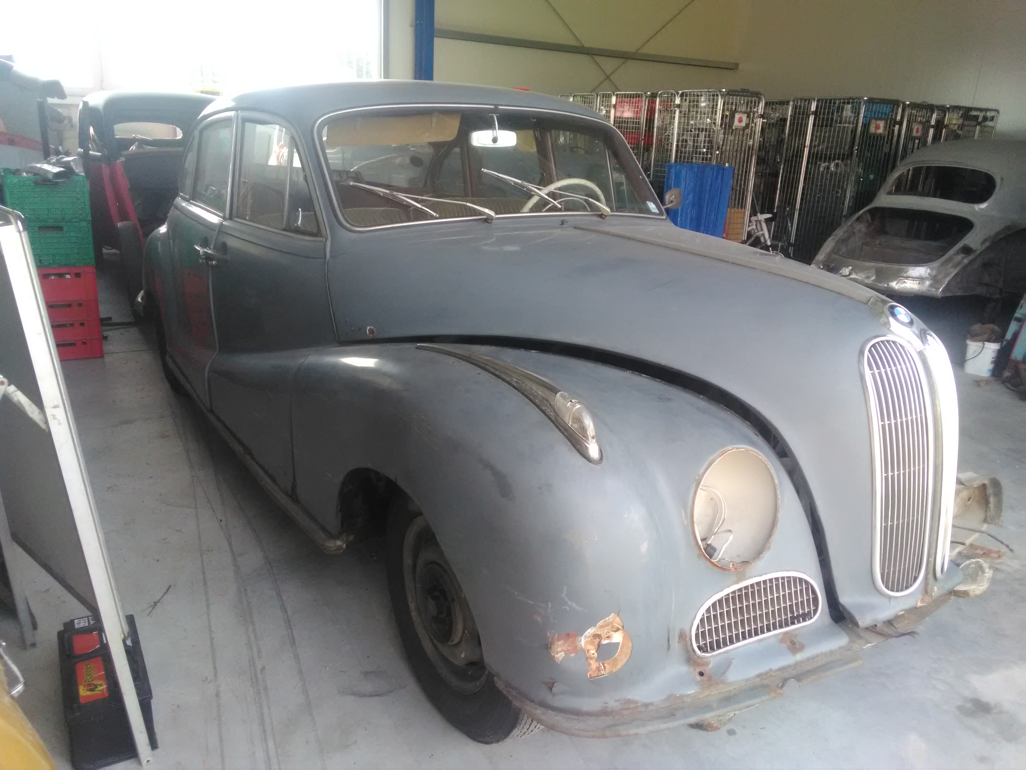 BMW Barockengel 501 V8 Bj.1960 Oldtimer Restaurationsobjekt