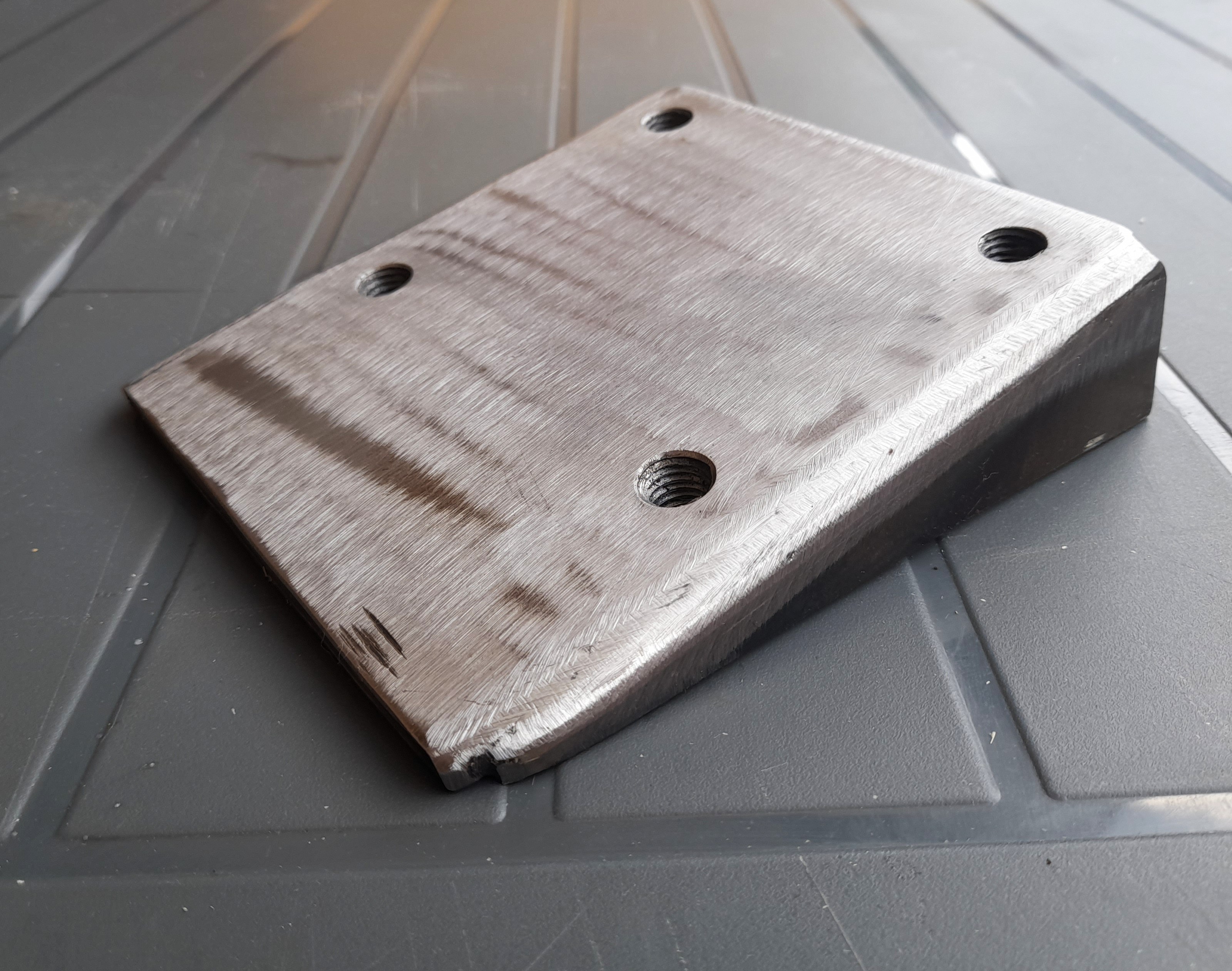 Anschweißplatte Anhängerkupplung AHK Barkas B1000