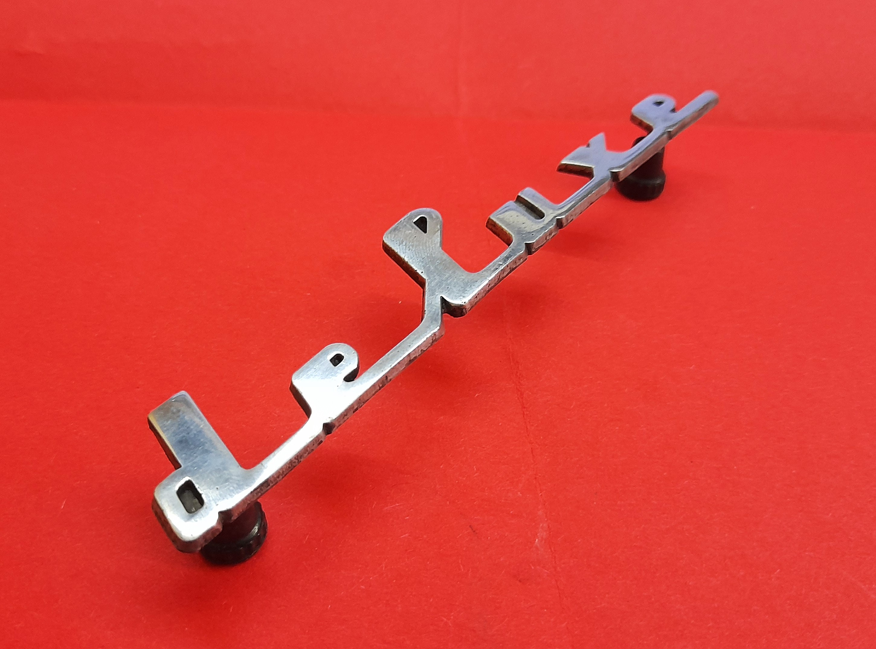 Emblem Schriftzug deluxe ALU Trabant