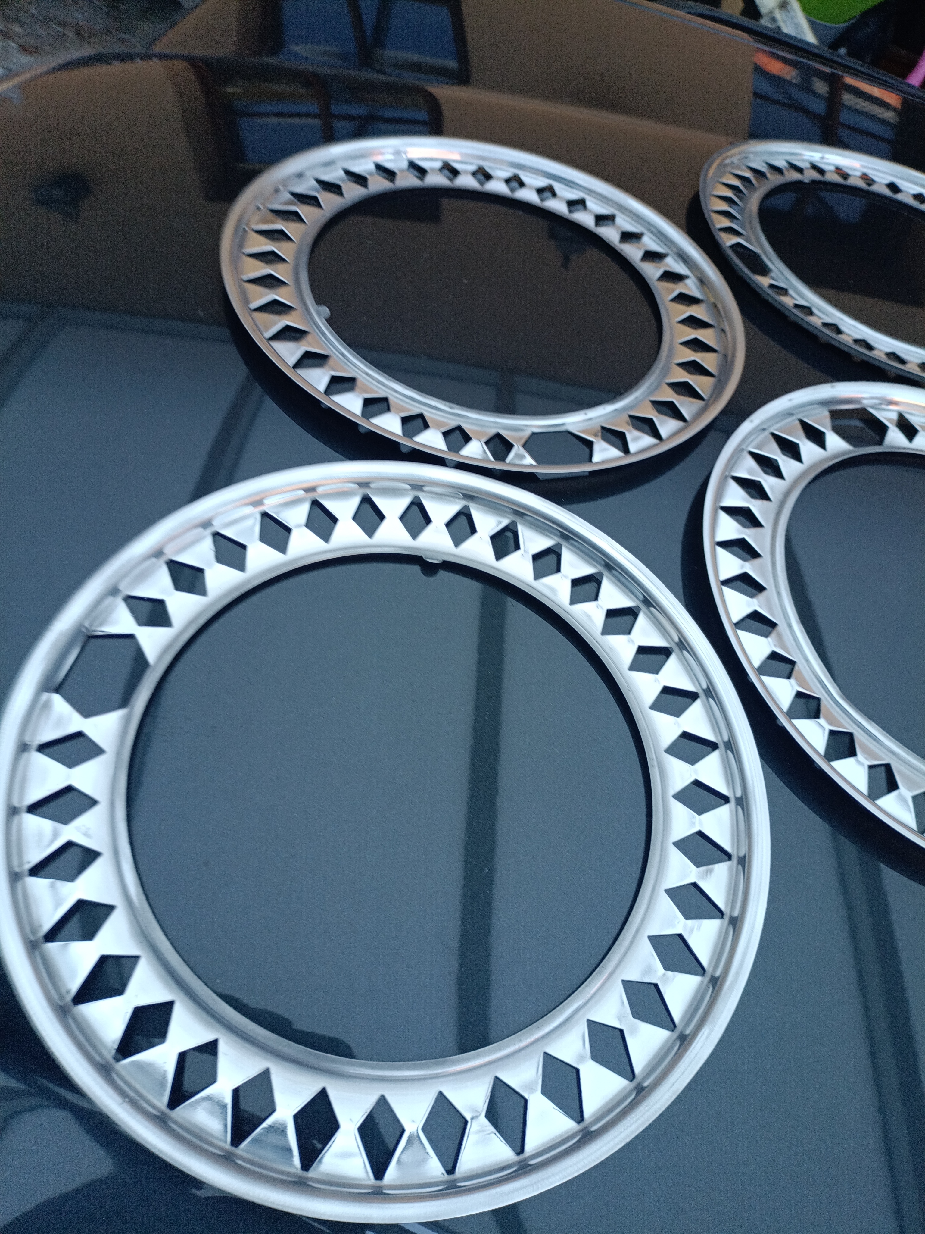 Radzierringe Felgenzierringe 13`` Wartburg 312 353  Trabant