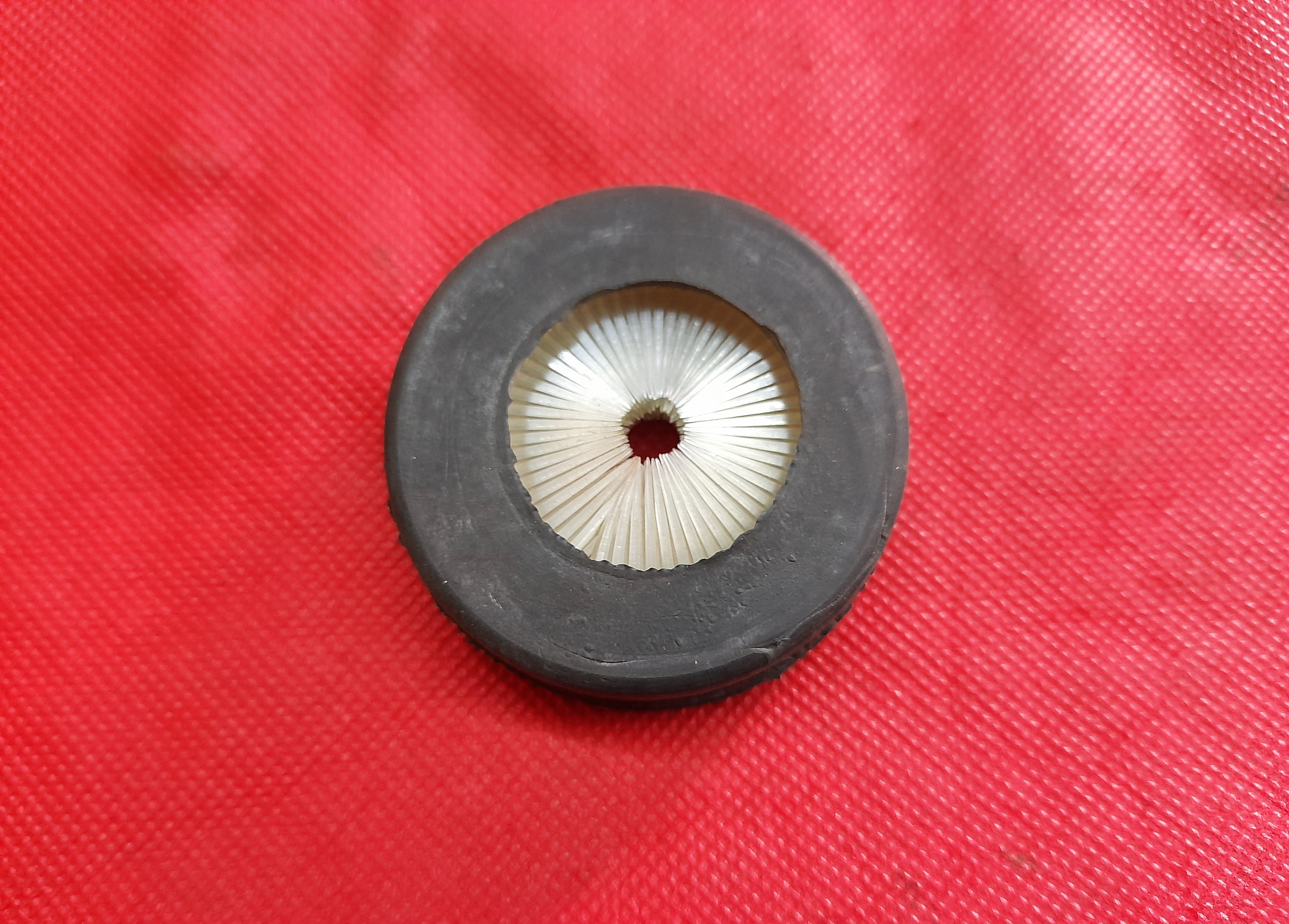 Abdichtbürste mit Gummi Brems- u. Kupplungspedale Wartburg 353