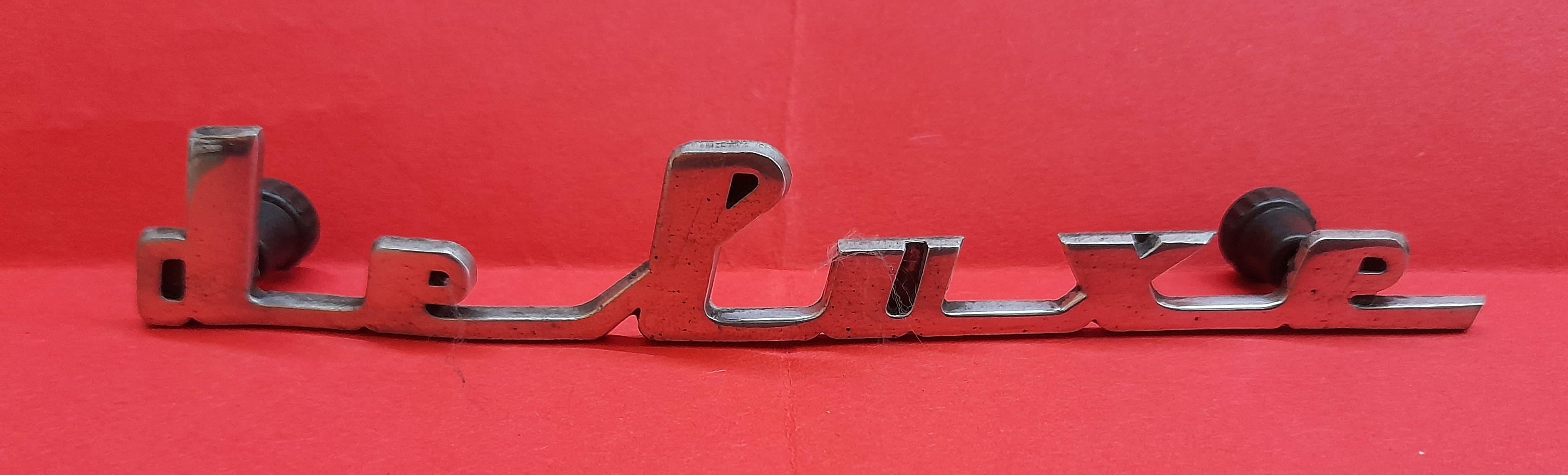 Emblem Schriftzug deluxe ALU Trabant