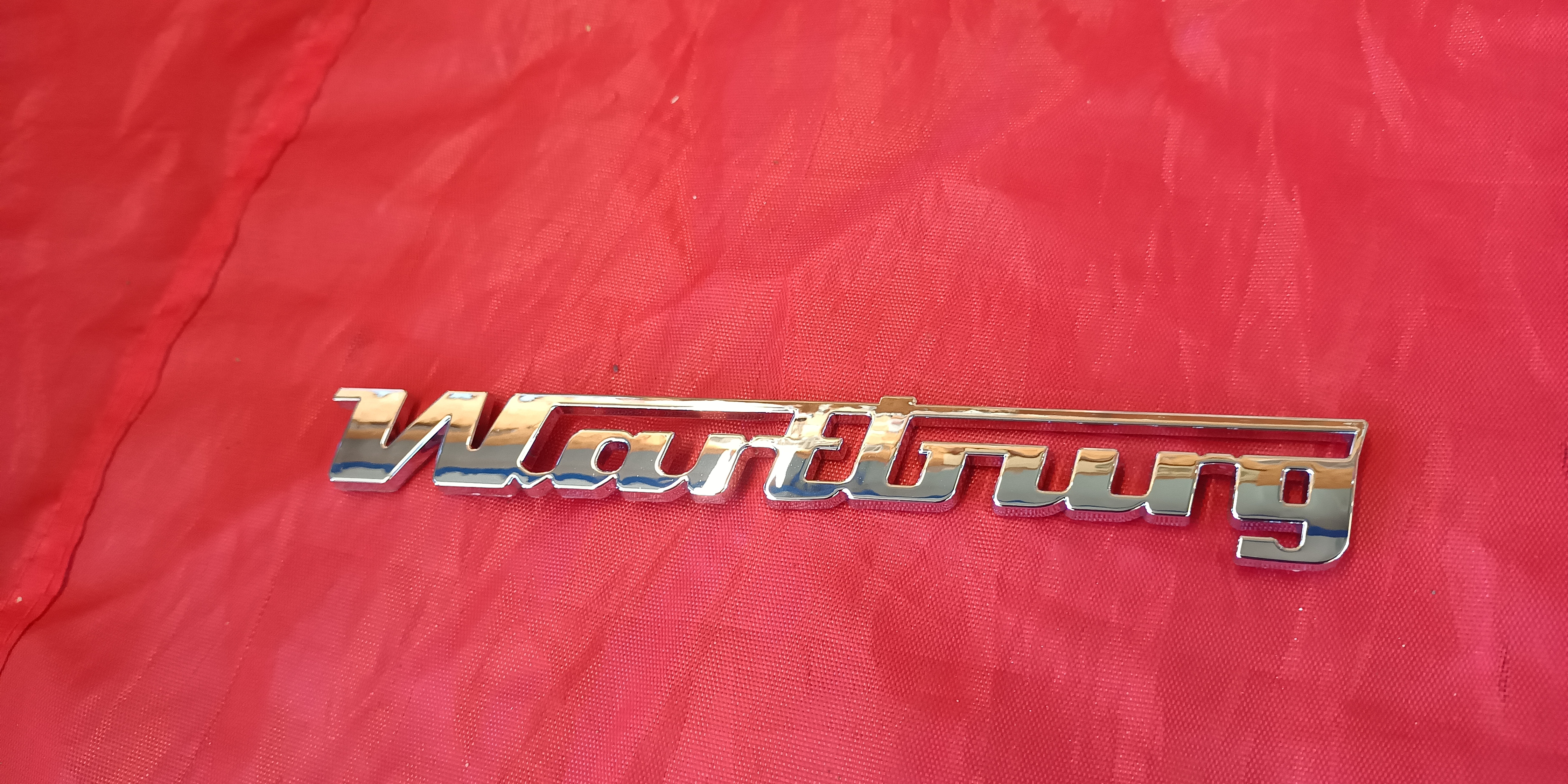 Schriftzug Emblem chrom Wartburg 353