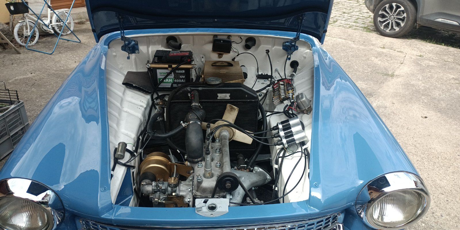 Wartburg 311 Camping mit Faltdach Bj.1963