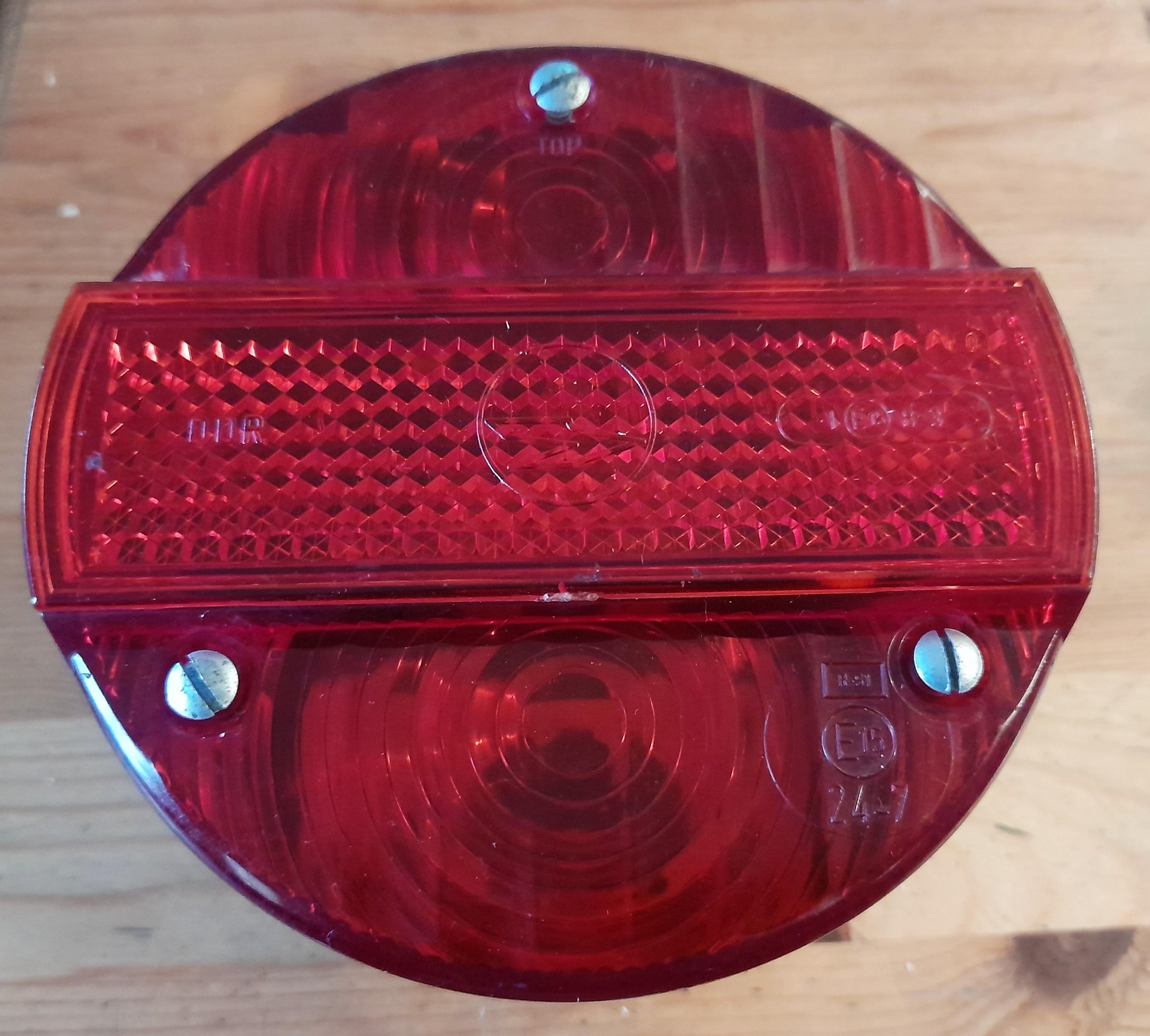 original DDR Rücklicht rund Simson
