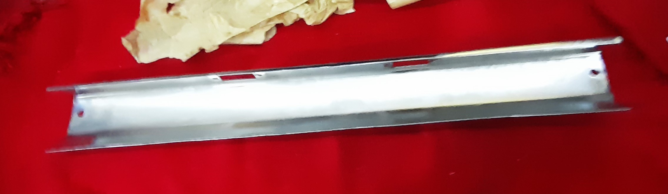 Stoßstange hinten Chrom Wartburg 353