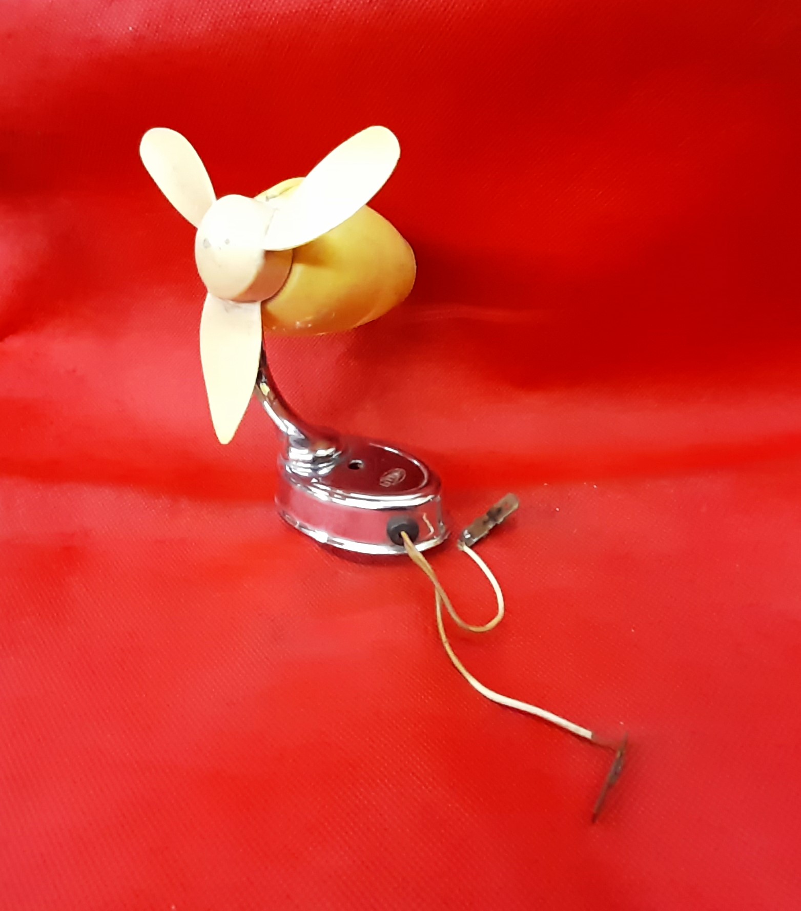 Hella Libelle Ventilator Autolüfter 12v Chrom Oldtimer