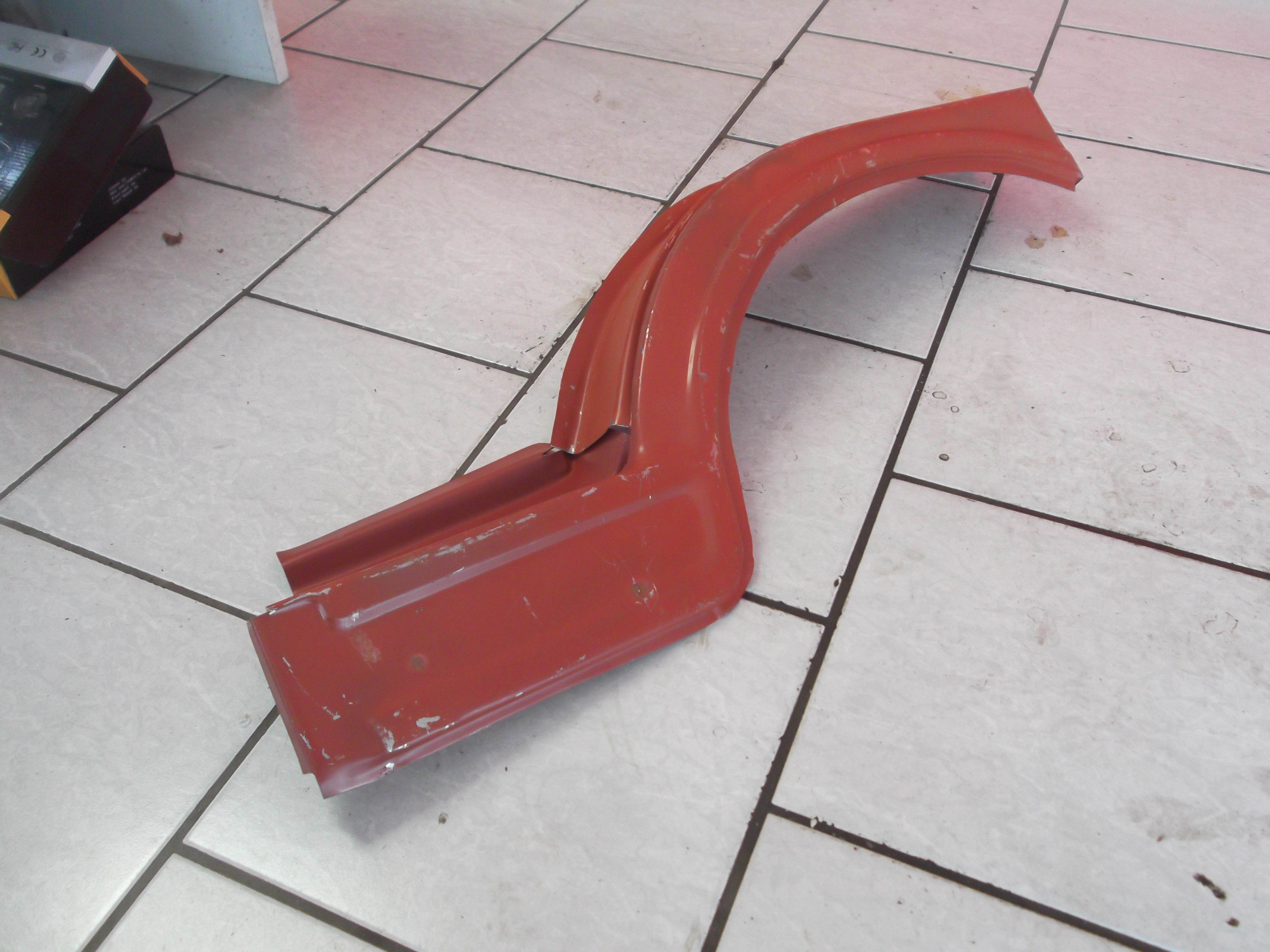 Radlauf Einstieg Blech Reparaturblech links Barkas B1000