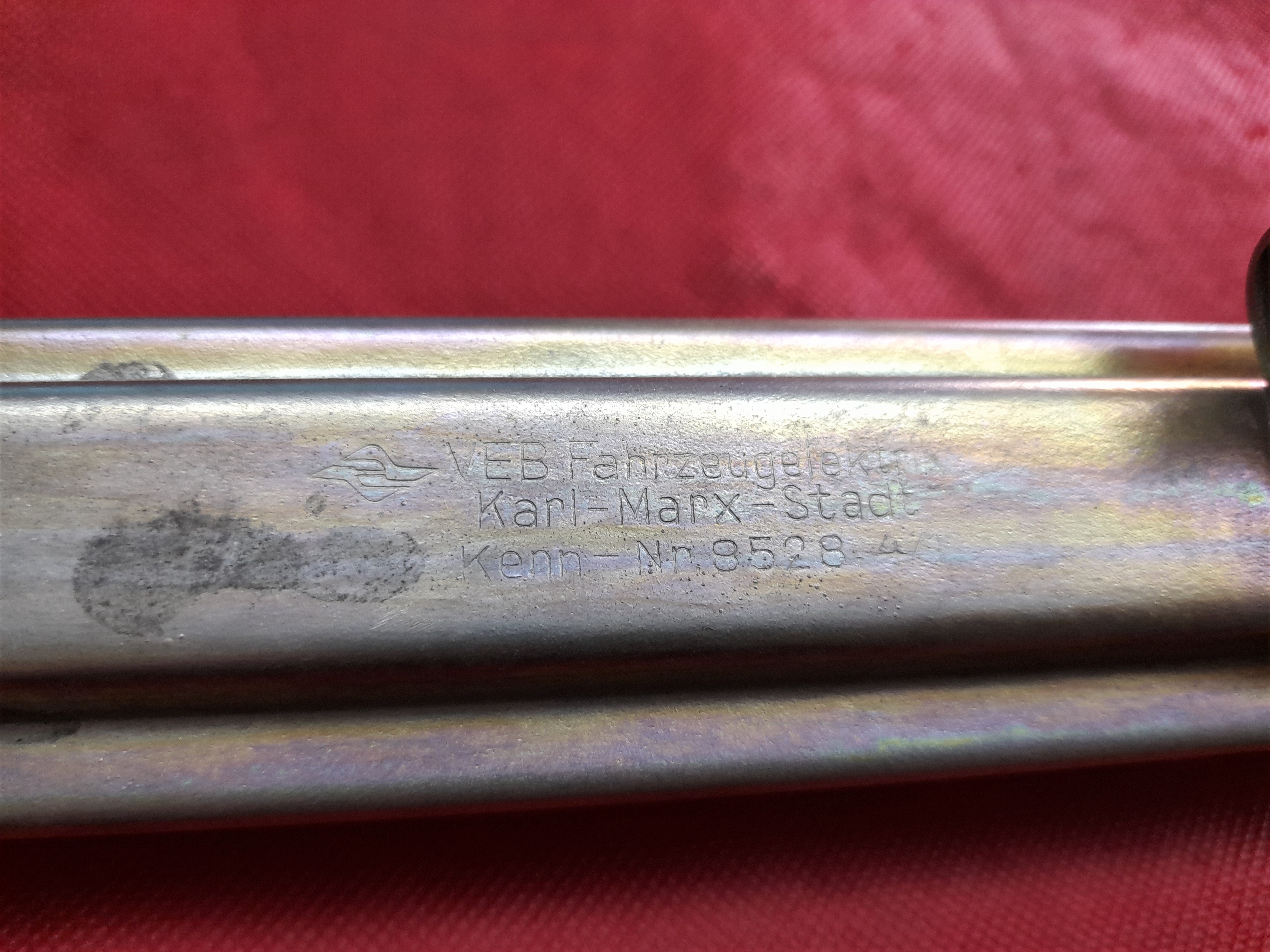 Kennzeichenleuchte Nummernschildbeleuchtung Beleuchtung Kennzeichen Wartburg 311 312