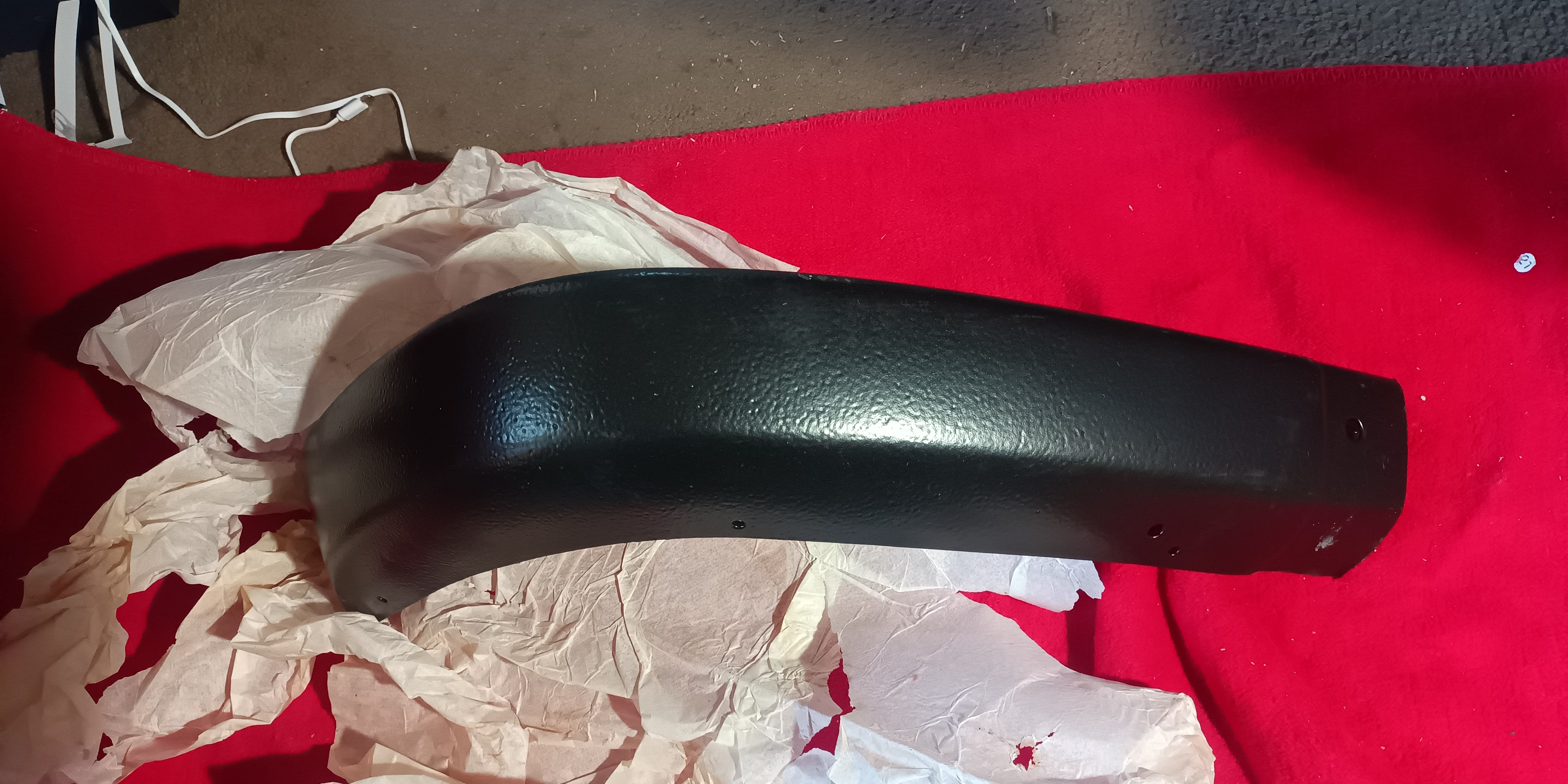 Stoßstange vorn rechts oder hinten links schwarz Wartburg 353