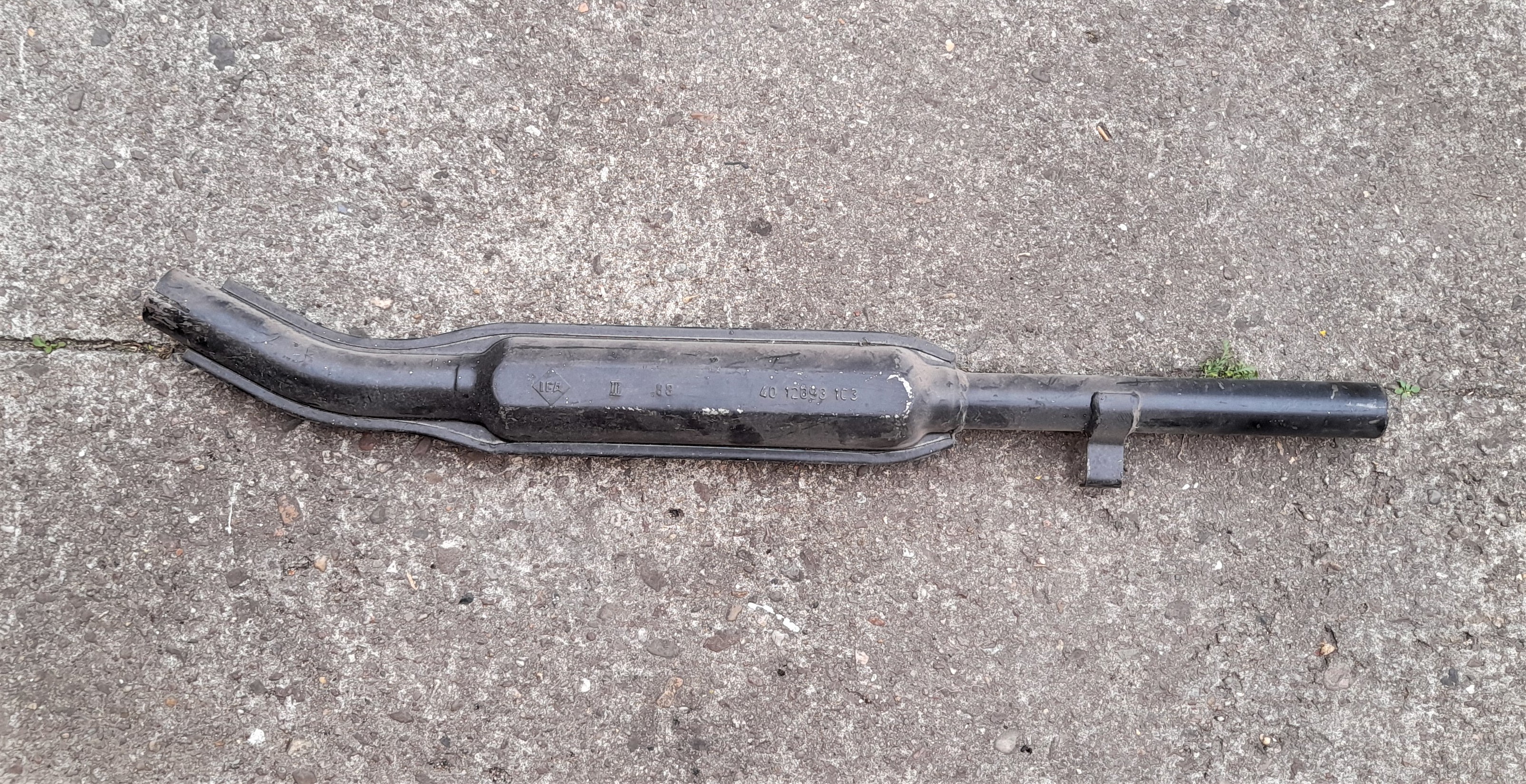 Endschalldämpfer Auspuff Wartburg 353 312