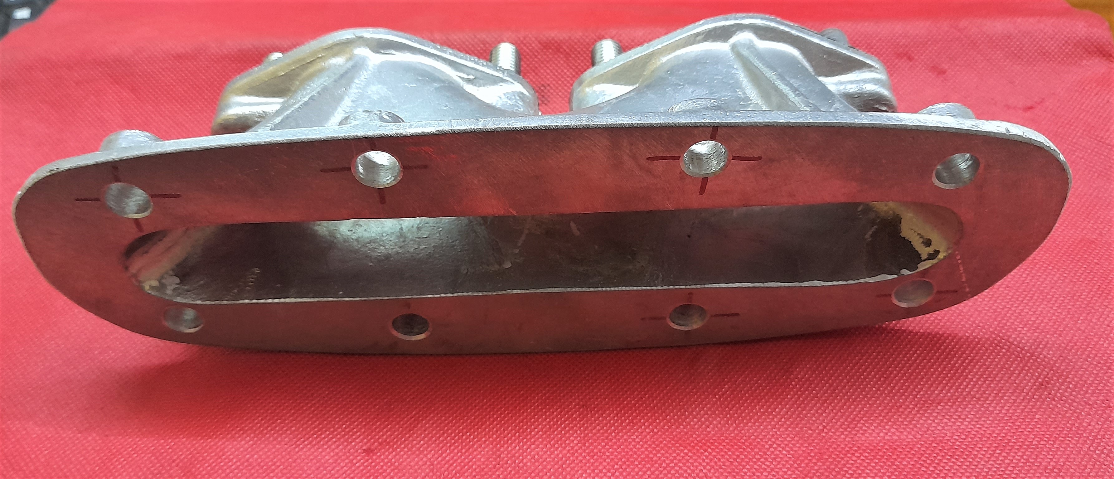 Ansaugbrücke für Doppelvergaser Wartburg 313 Sport