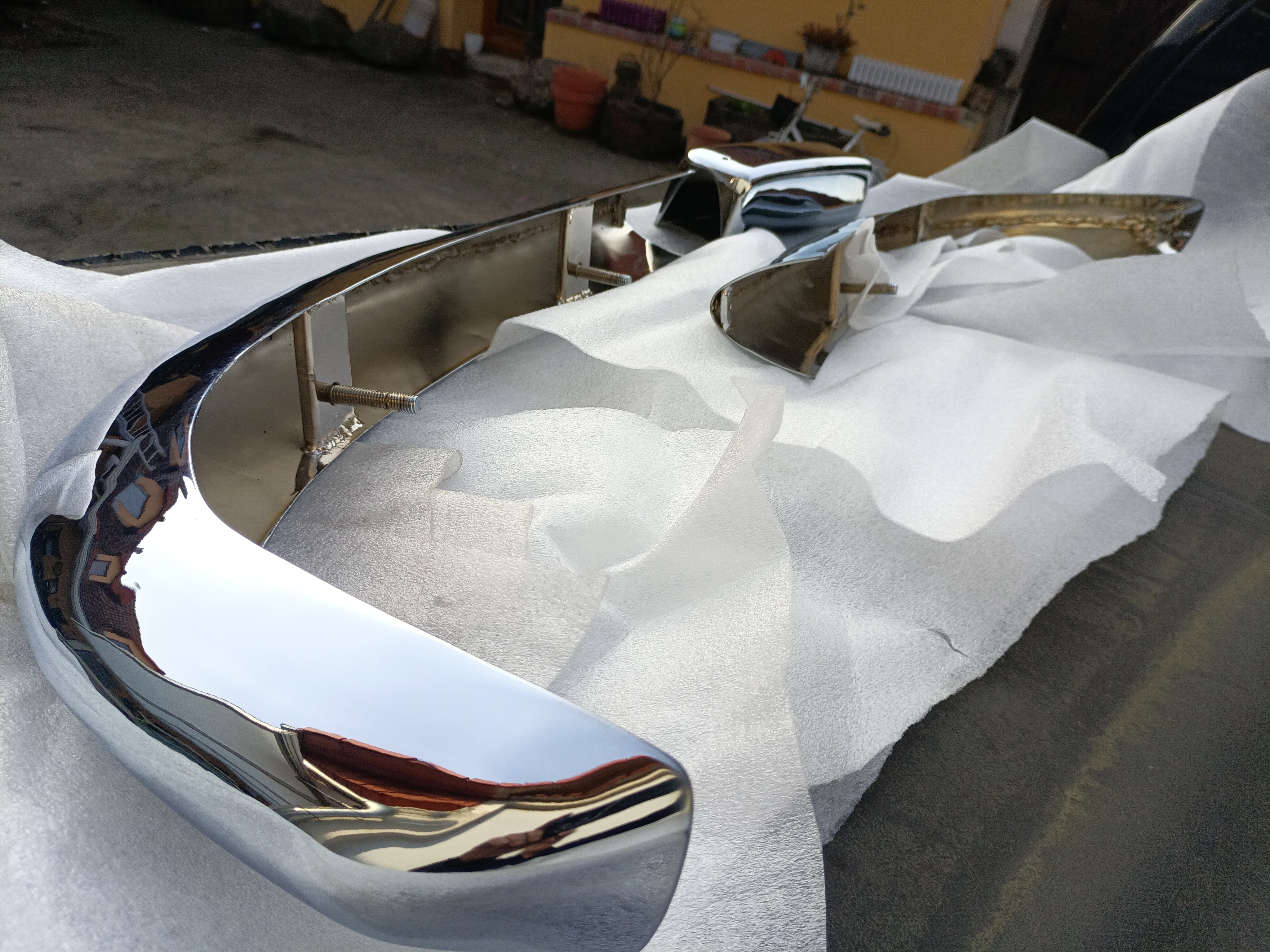 Stoßstange vorne Wartburg 313 Sport  chrom