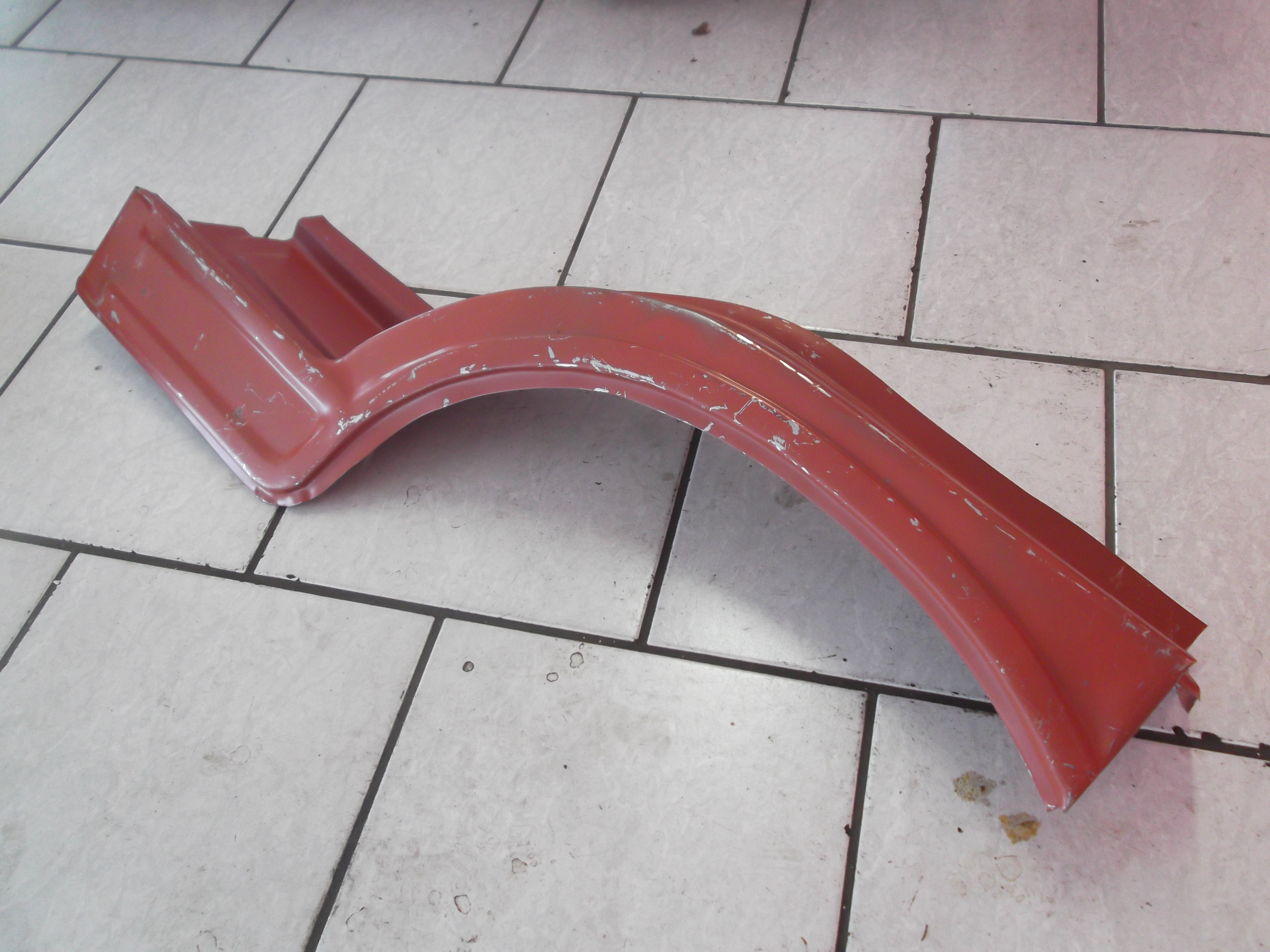 Radlauf Einstieg Blech Reparaturblech links Barkas B1000