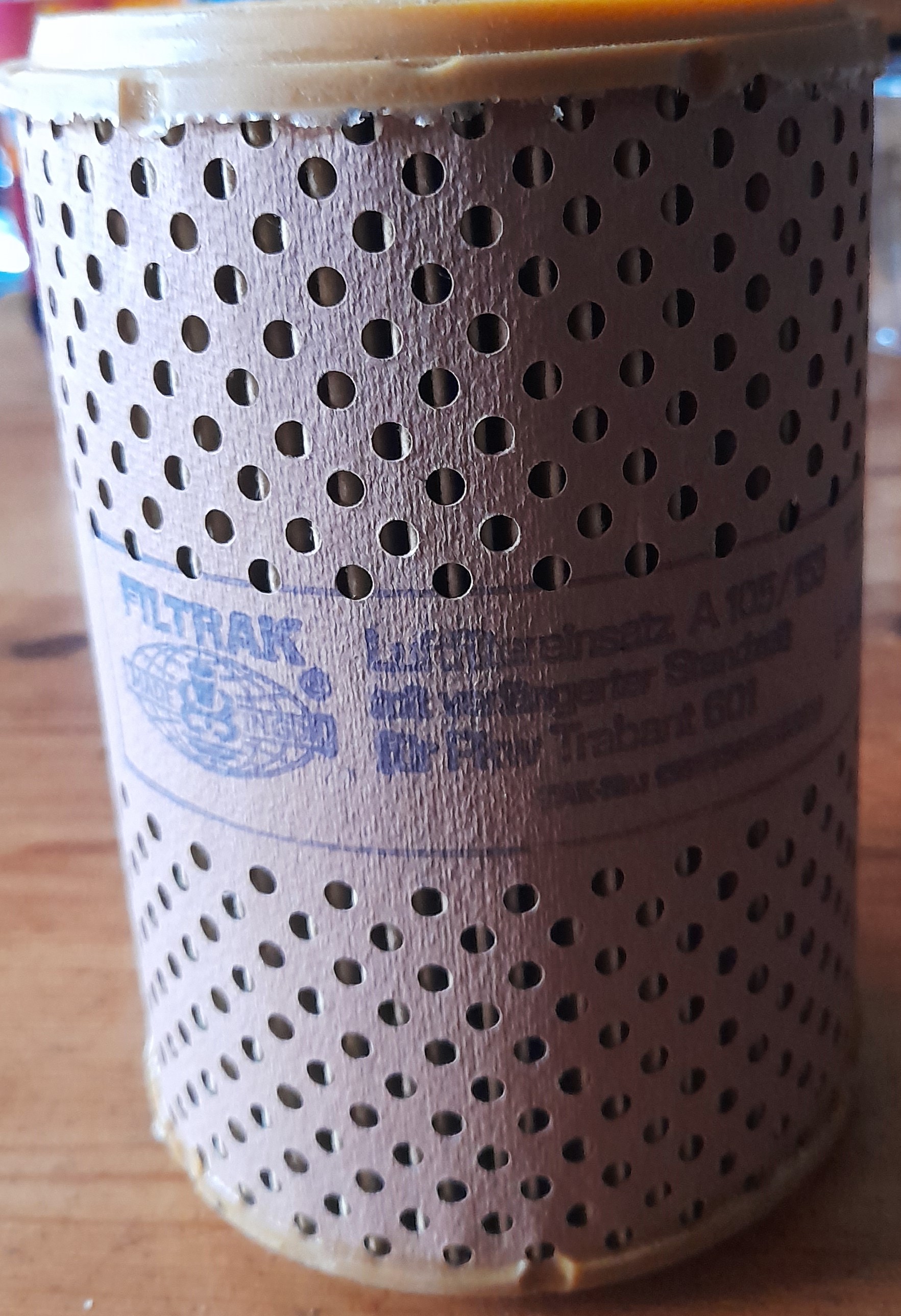 Luftfilter, Luftfiltereinsatz Trabant 601