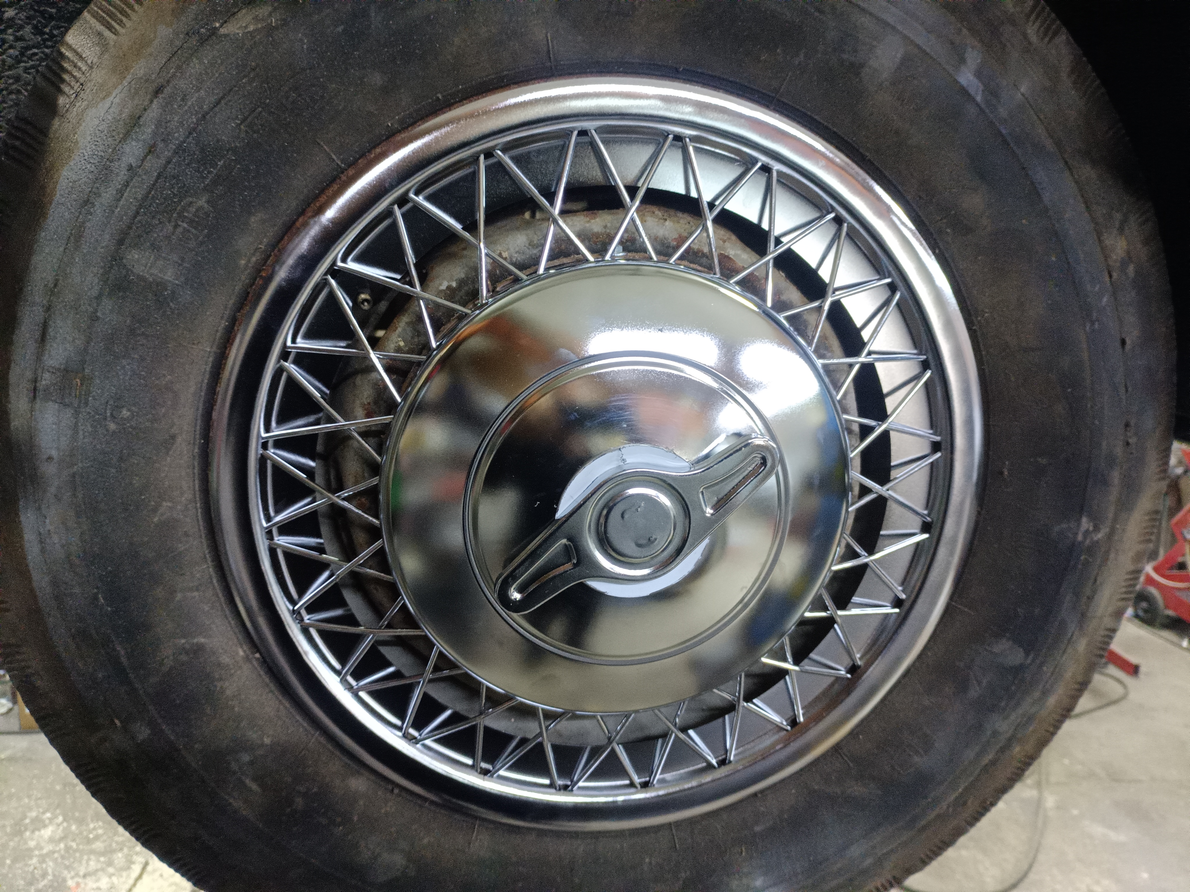 Radkappensatz Speichen Radkappen 15`` Wartburg  311 313 Sport