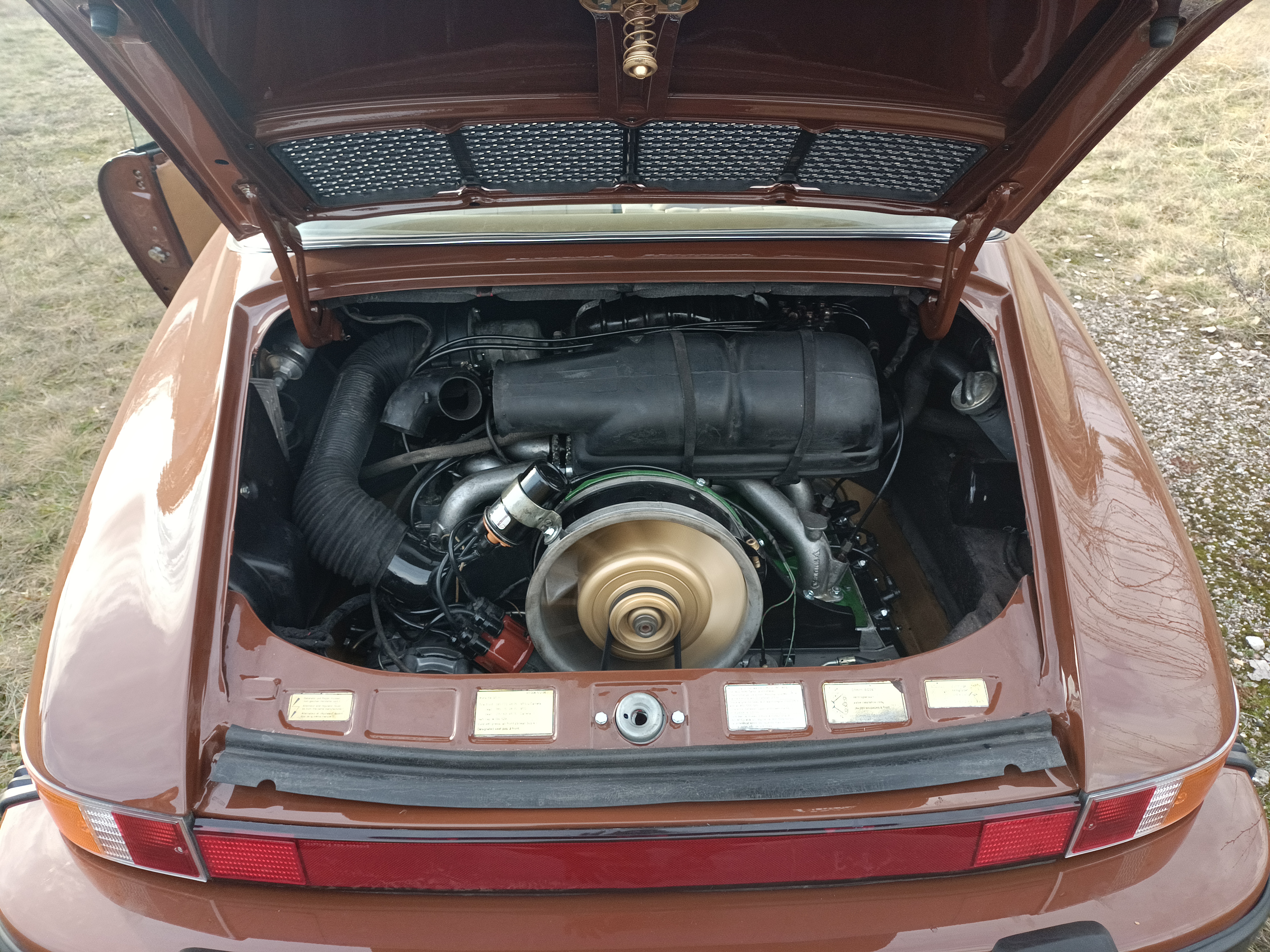Porsche 911 Targa Bj. 1975 Chrommodell