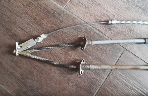 Set Handbremsseile Barkas B1000 alte Ausführung
