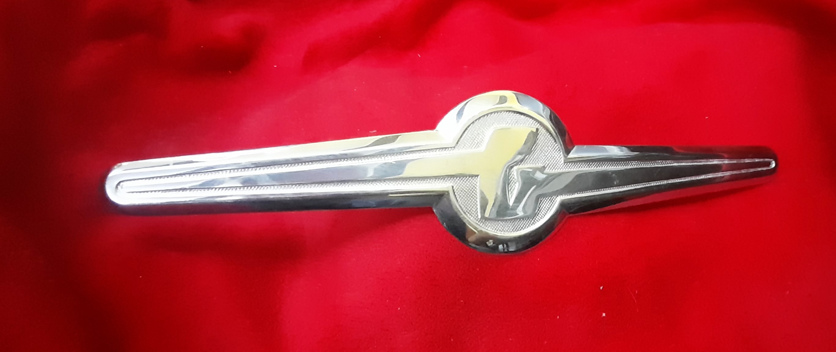 Chrom Emblem für Kühlergrill Barkas B1000