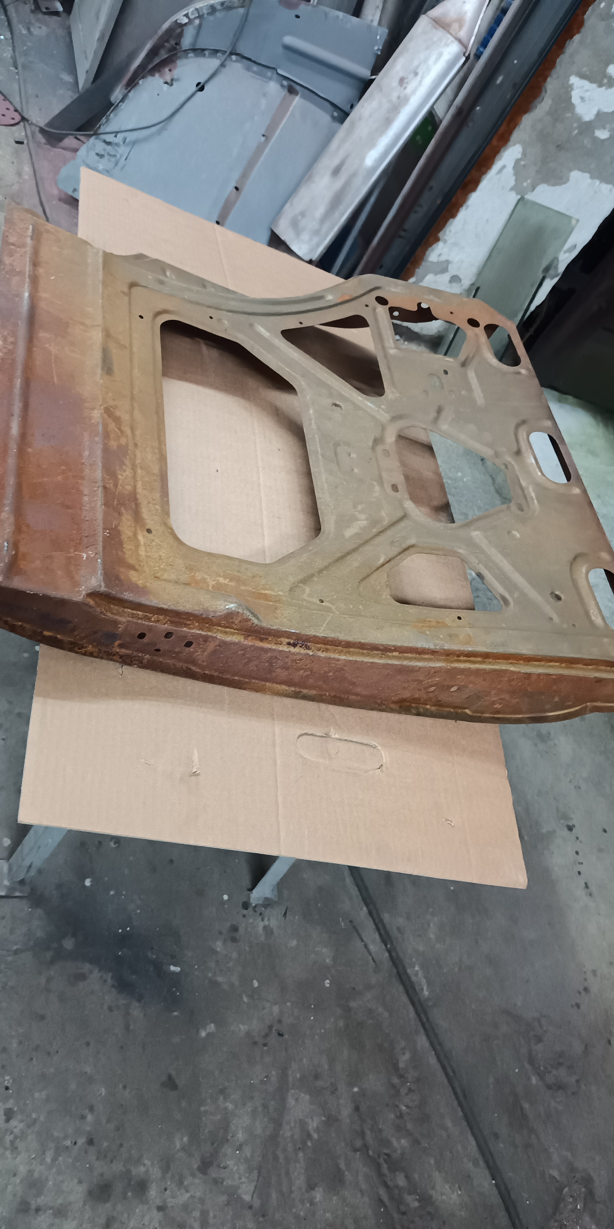 Blech Reparaturblech für Tür hinten links Wartburg 311 312