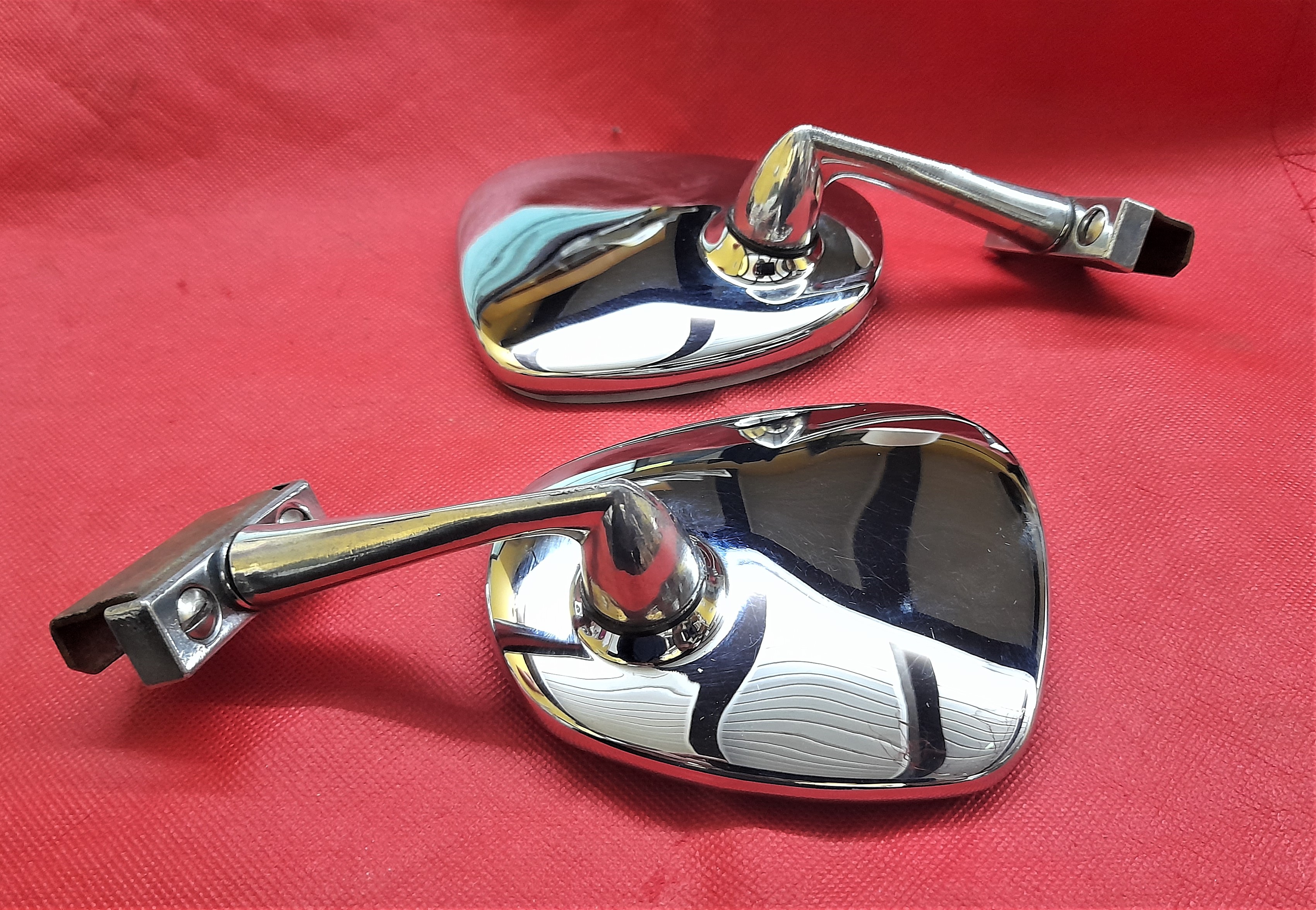 Nierenspiegel Außenspiegel Rückspiegel Chrom Wartburg 311 312 Trabant