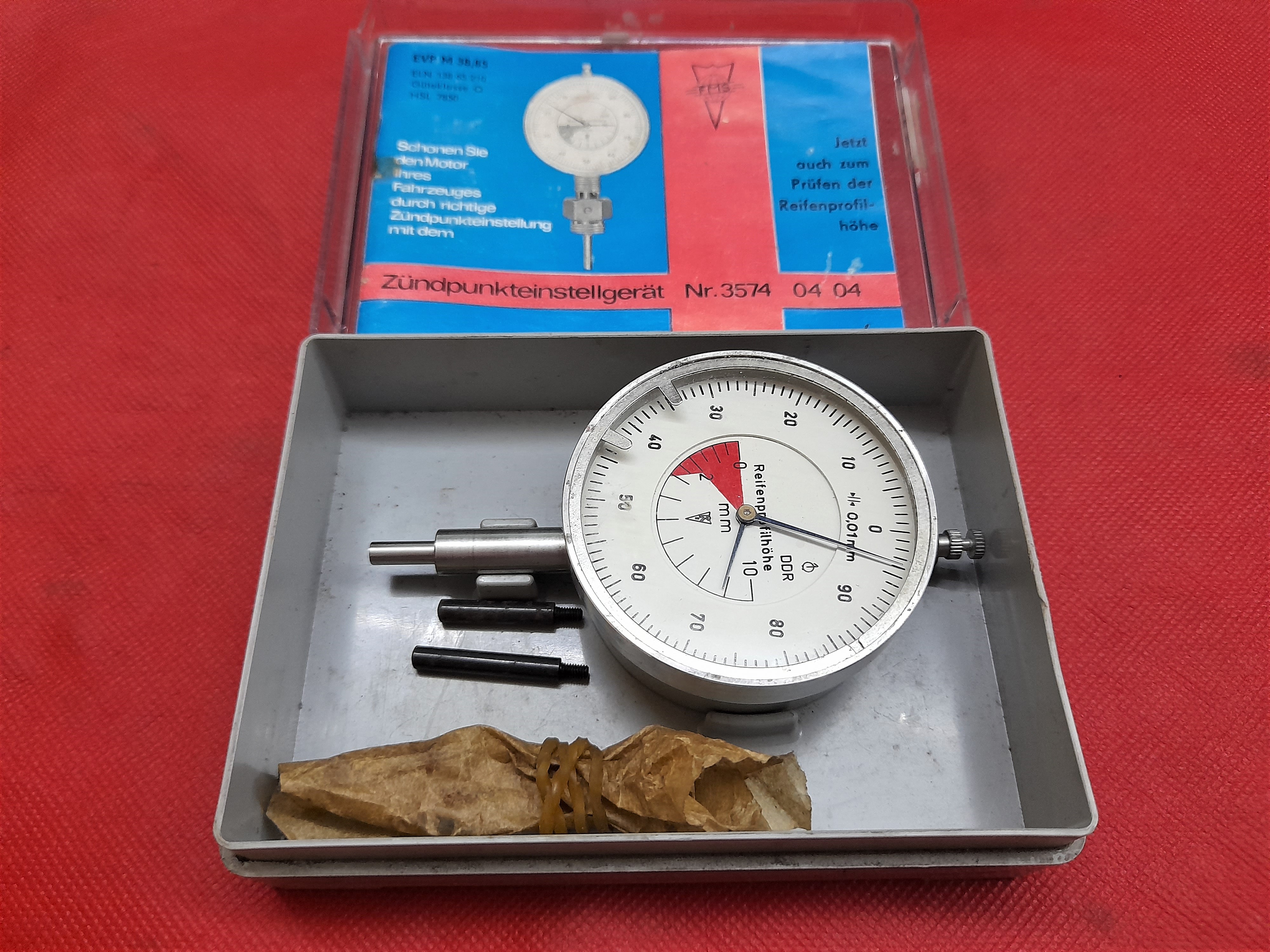 Zündeinstelluhr Zündeinstellgerät