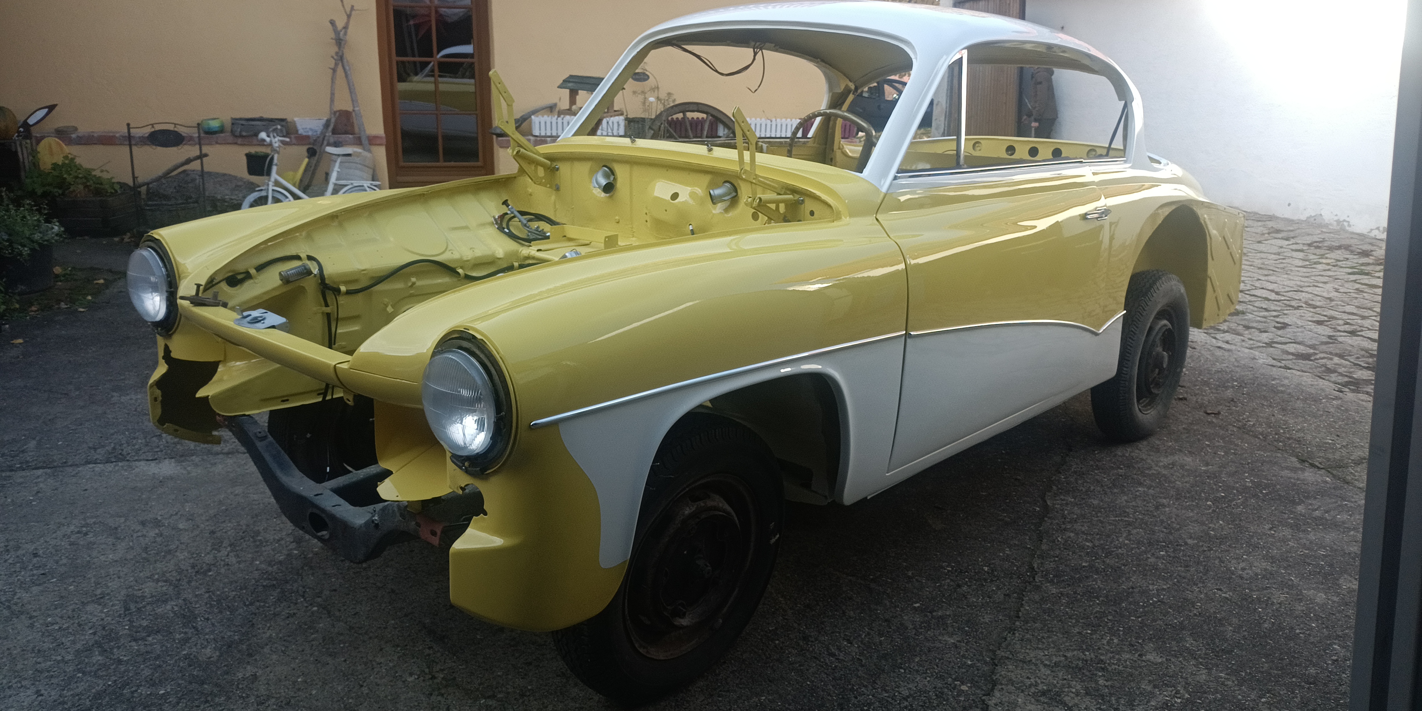 verkauft - Wartburg 311 Coupe bei uns restauriert