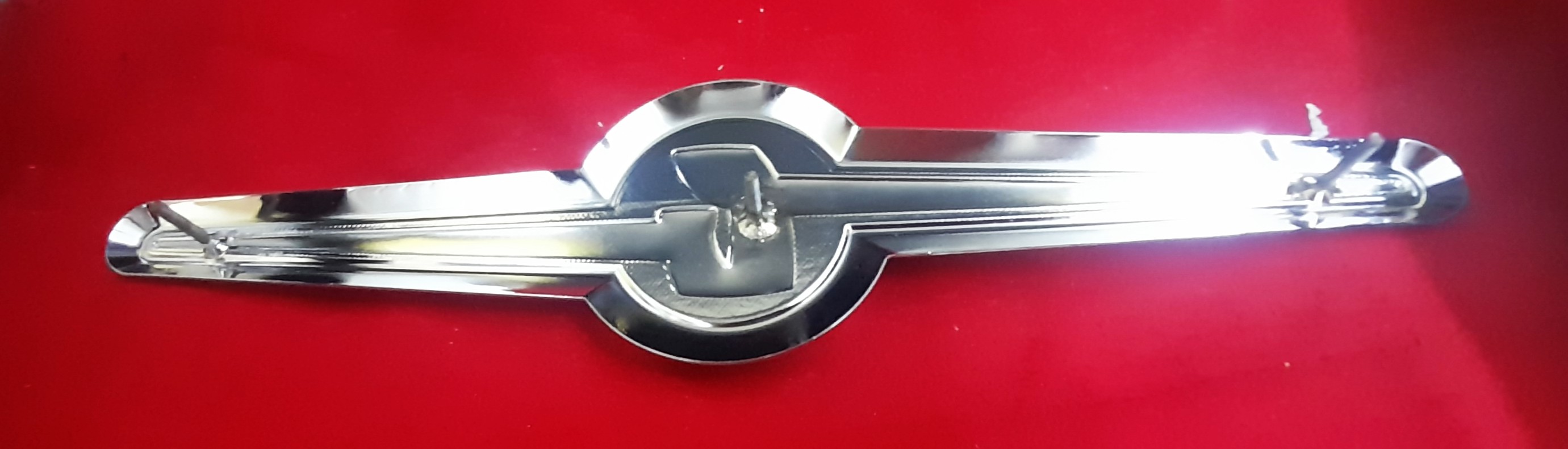 Chrom Emblem für Kühlergrill Barkas B1000