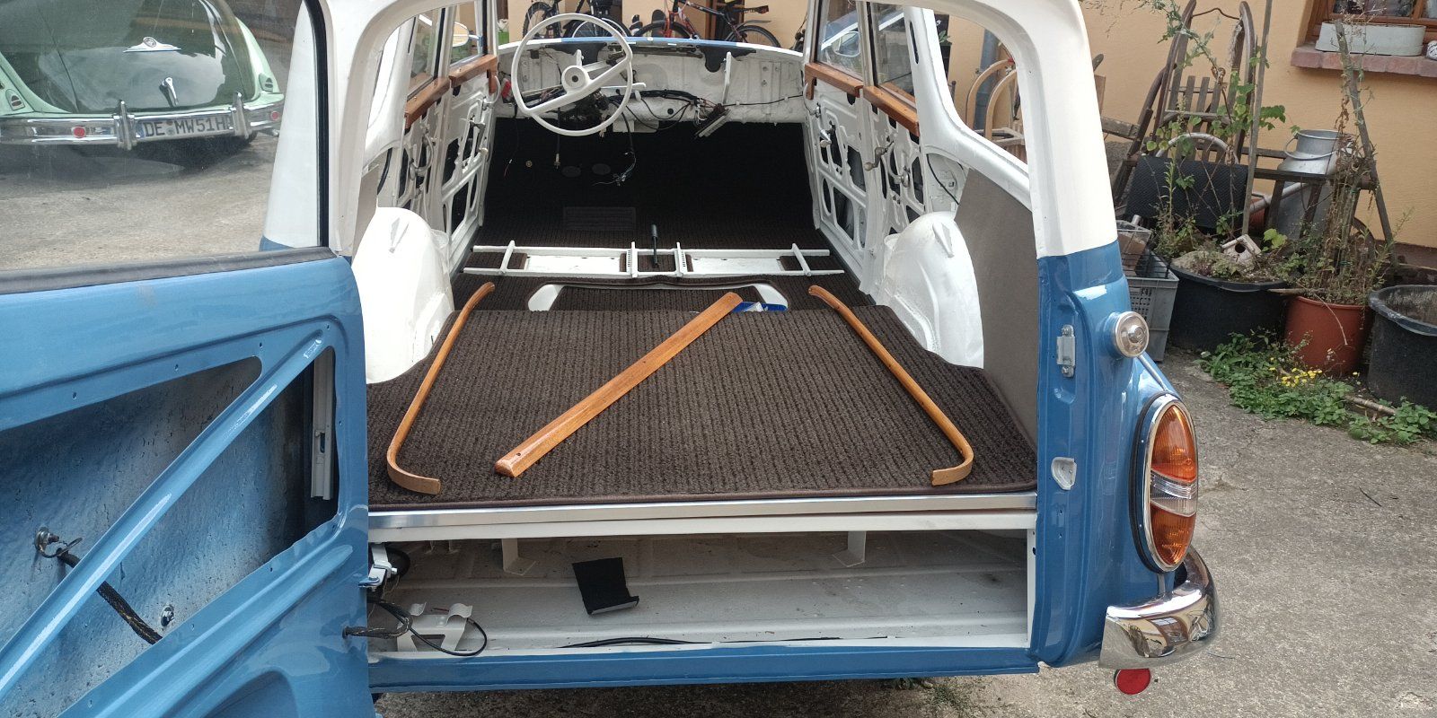 Wartburg 311 Camping mit Faltdach Bj.1963