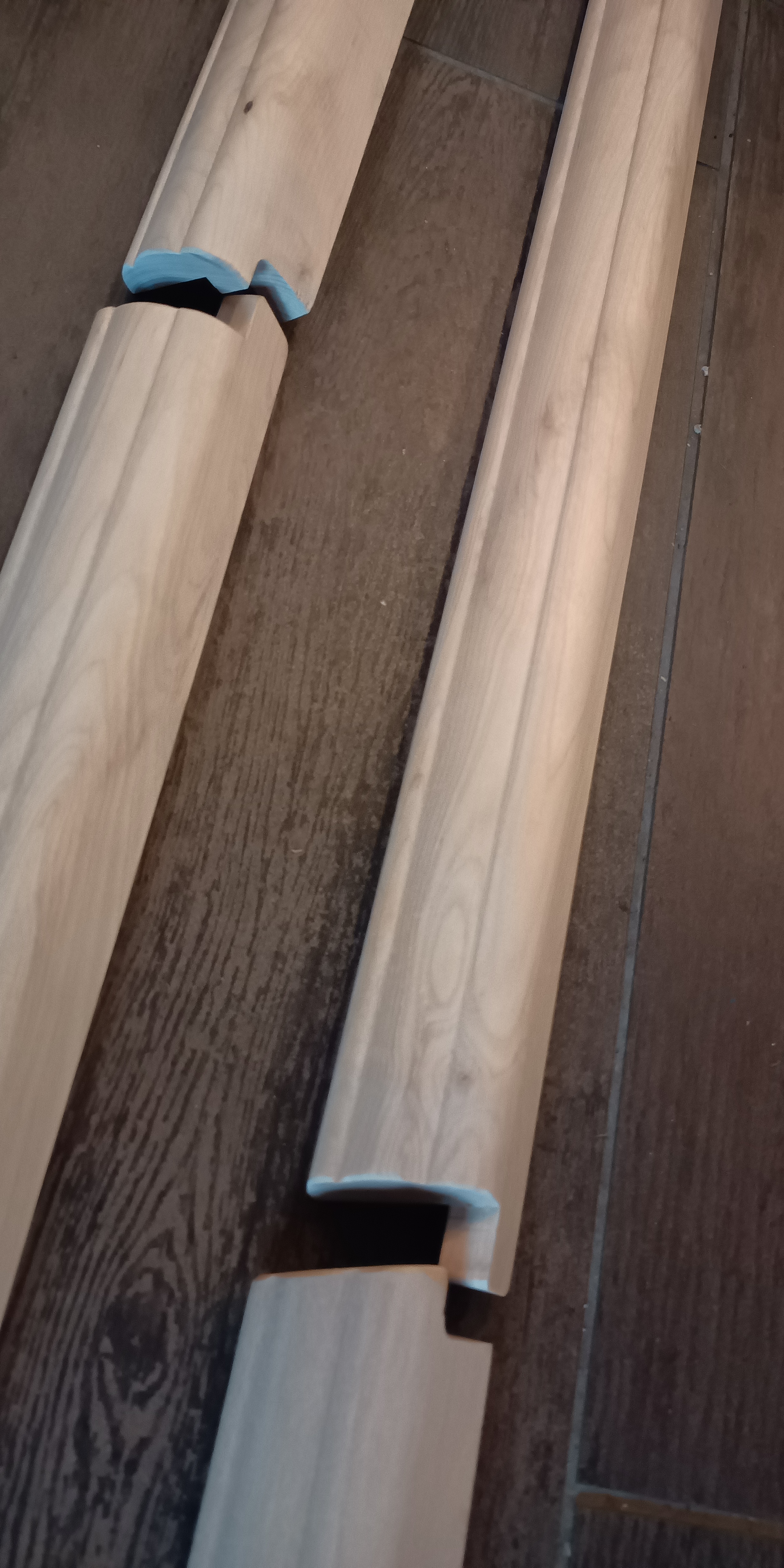 Kompletter Satz Holzleisten Wartburg 311 Kabriolett Cabrio