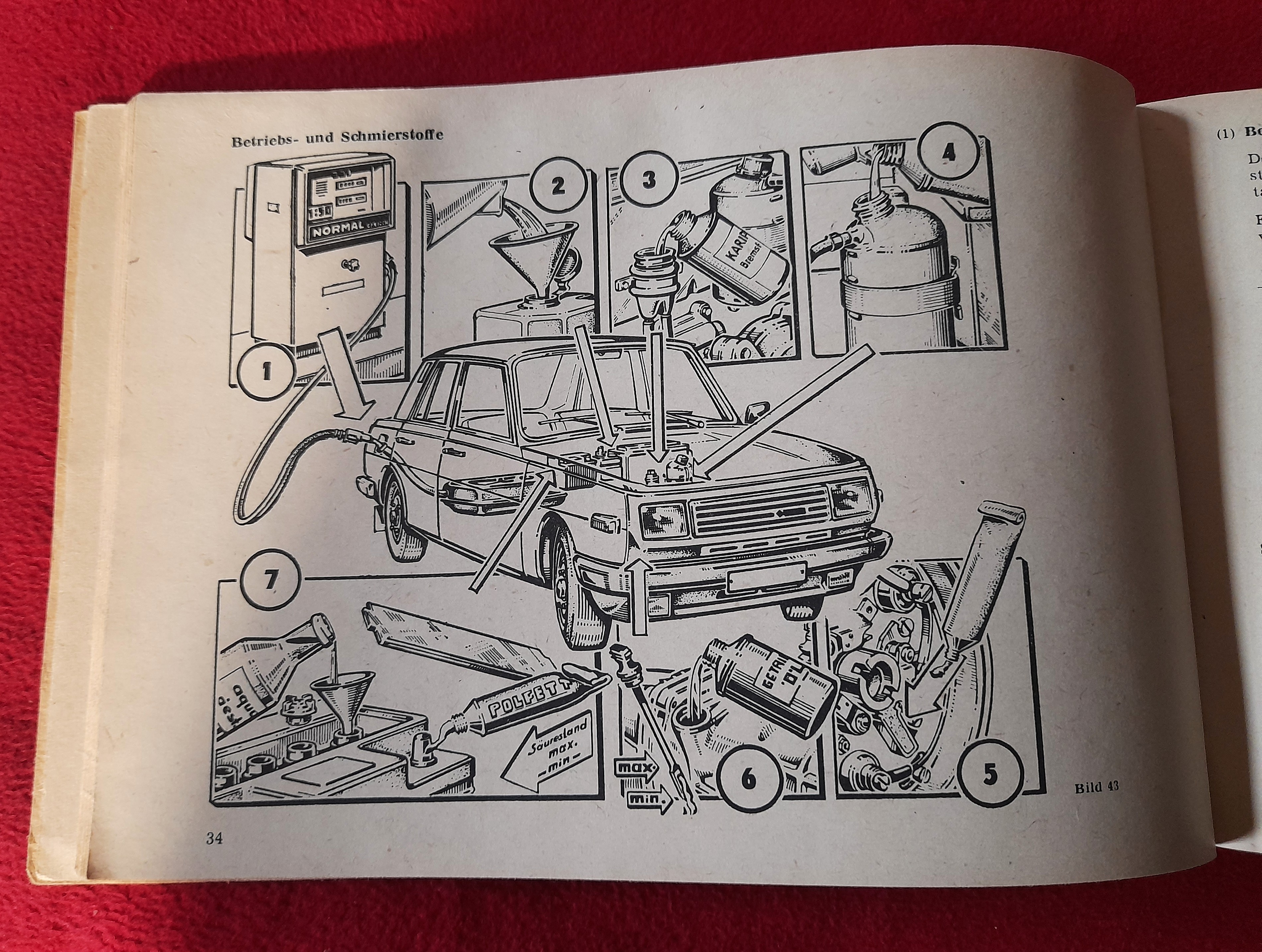 Betriebsanleitung Wartburg 353 1986 Buch Literatur