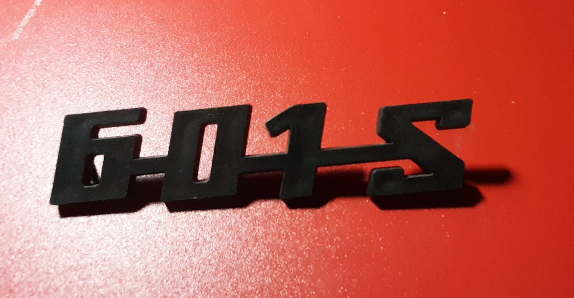 601s Emblem Schriftzug Trabant 601