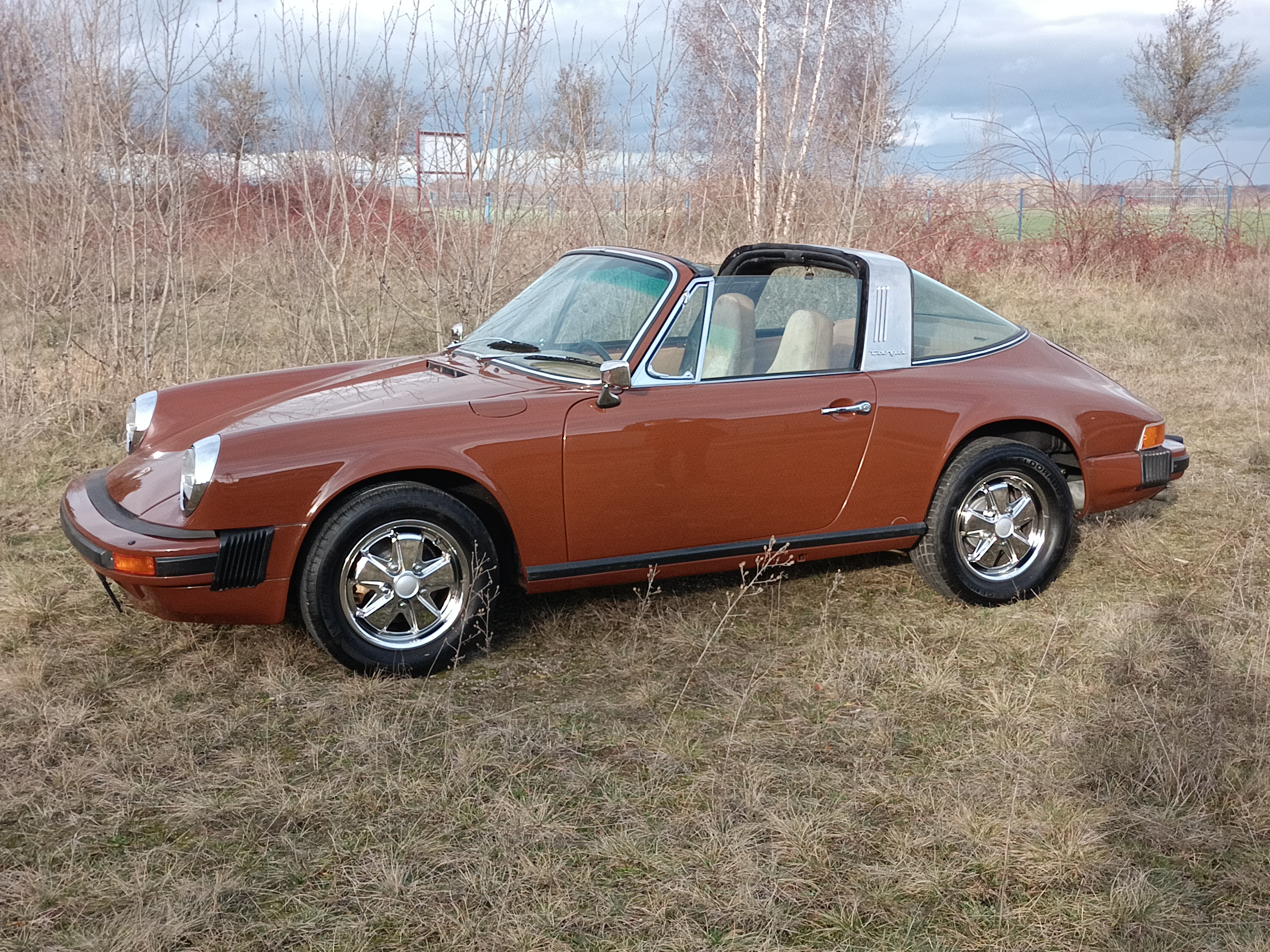 Porsche 911 Targa Bj. 1975 Chrommodell