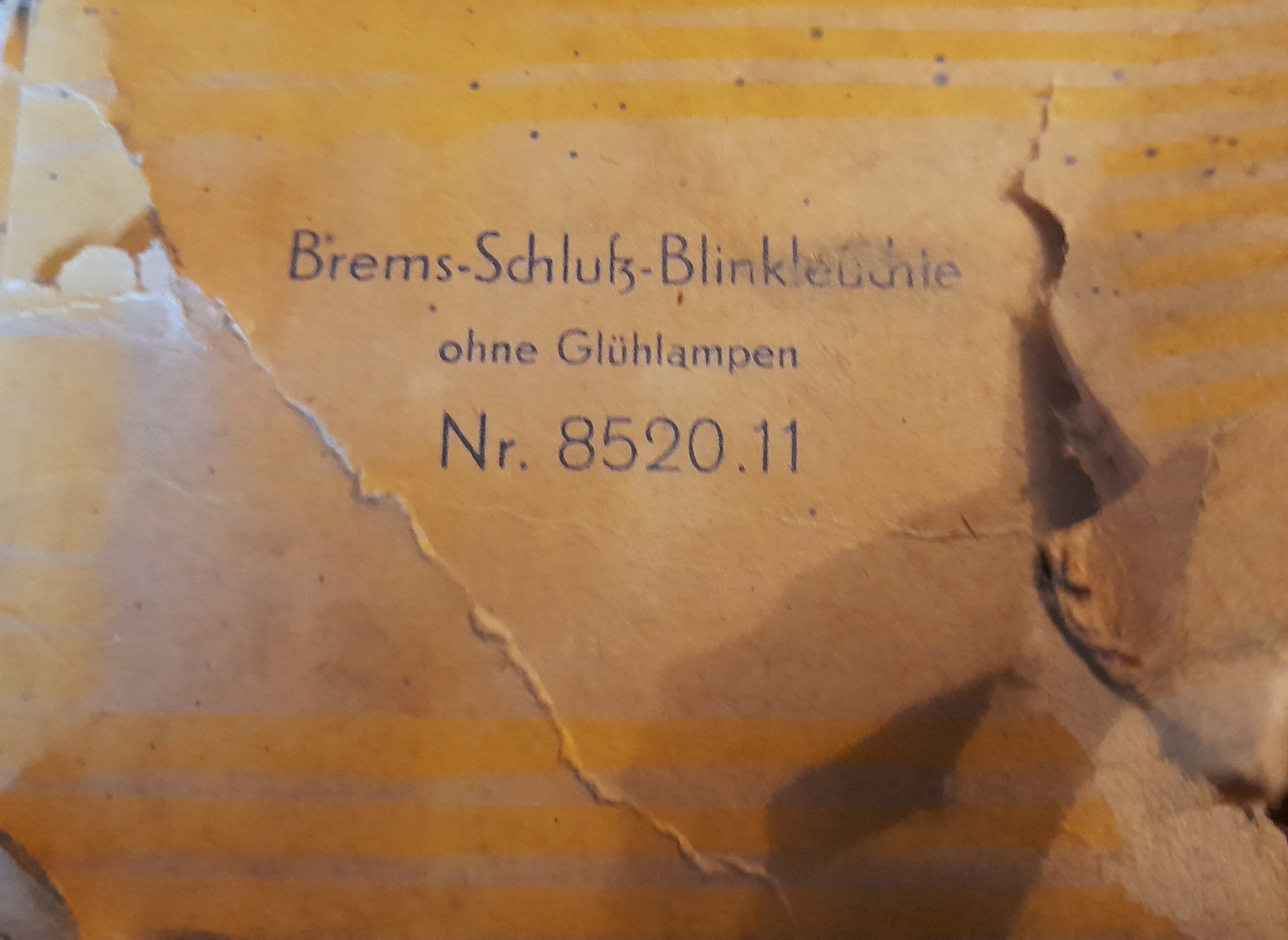 Rücklicht Heckleuchte Trabant 601