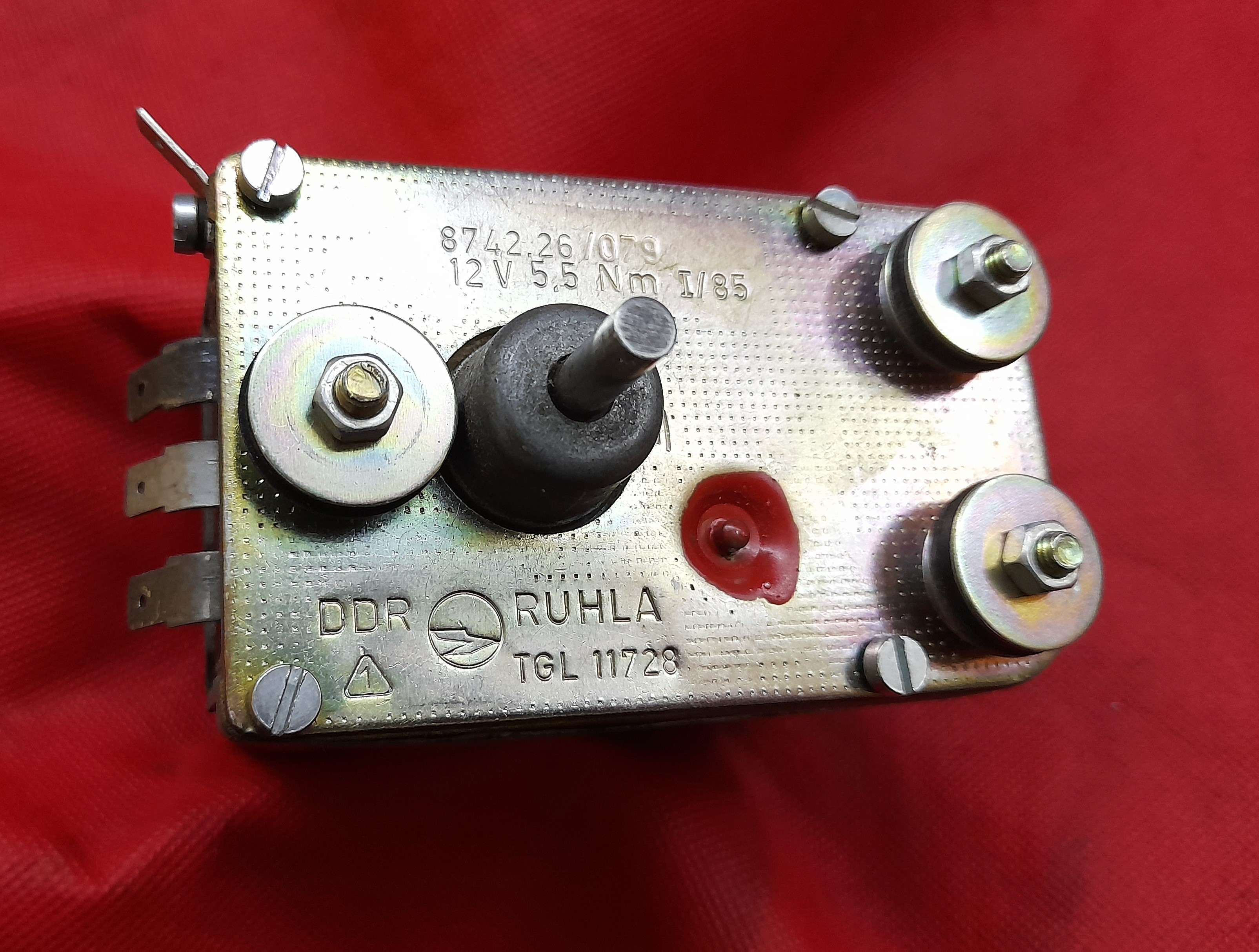 Scheibenwischermotor , Wischermotor 12V Wartburg 311 312 313