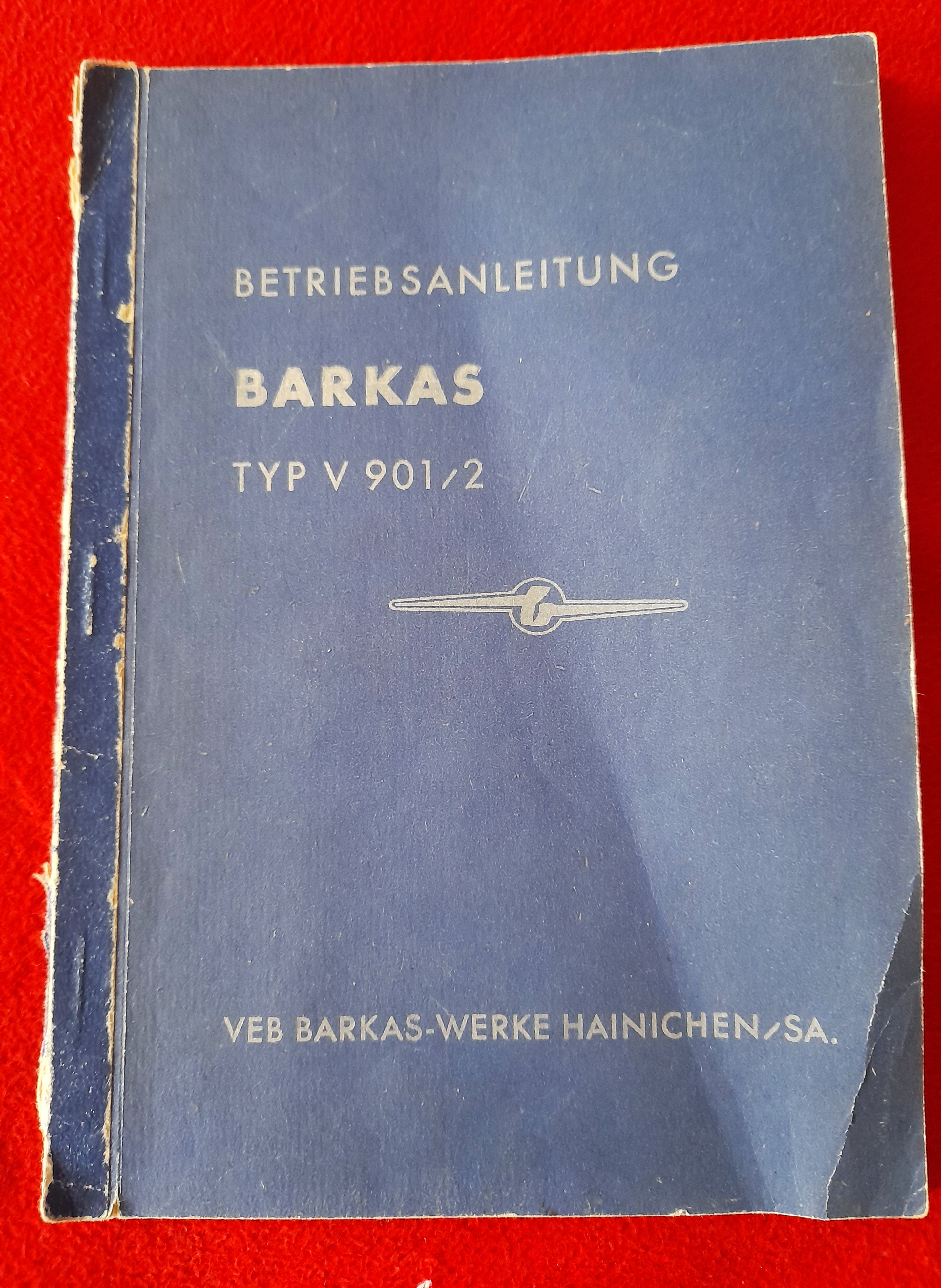 Betriebsanleitung Barkas Framo Typ V 901/2 Buch , Literatur