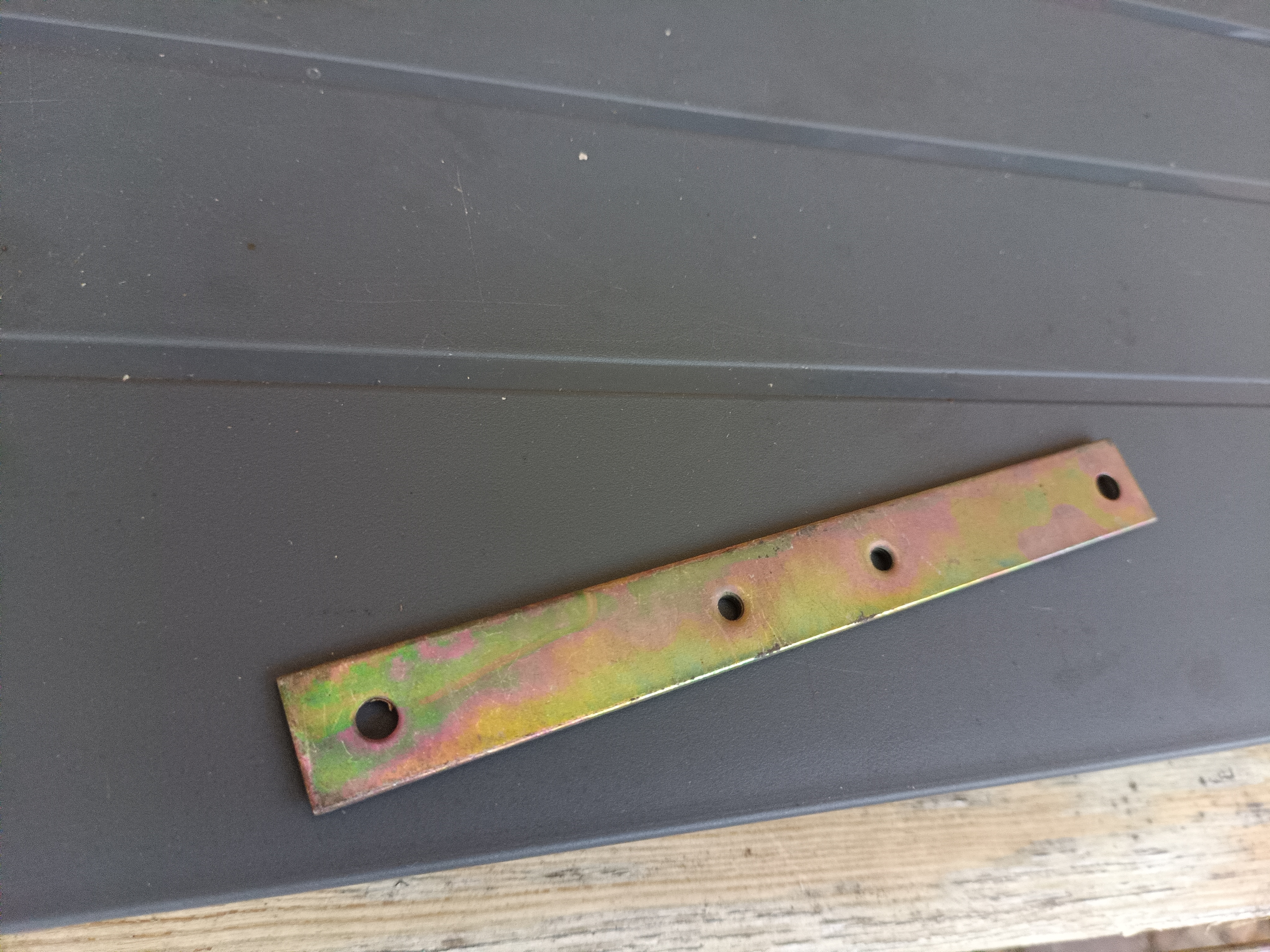 Befestigungsschiene Halteblech für Sicherungsdosen Wartburg 311 312 313