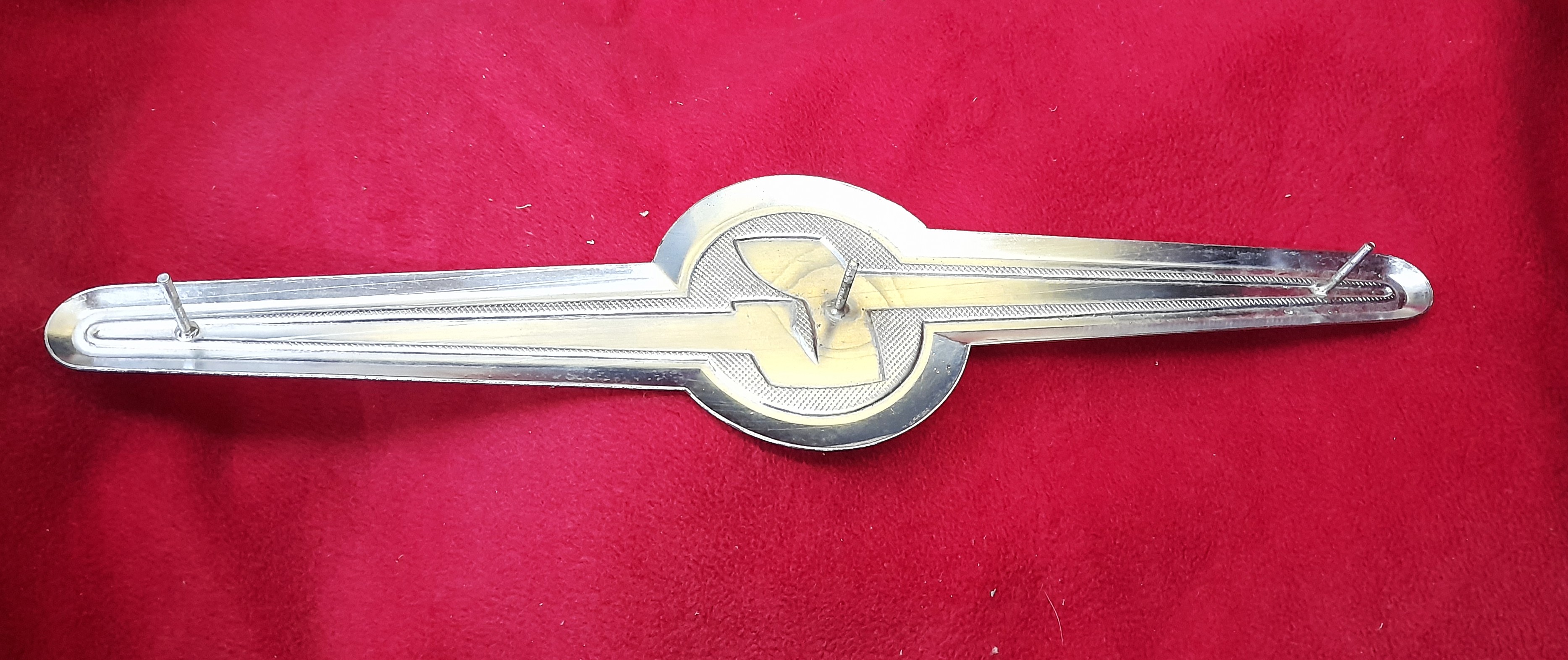 Chrom Emblem für Kühlergrill Barkas B1000