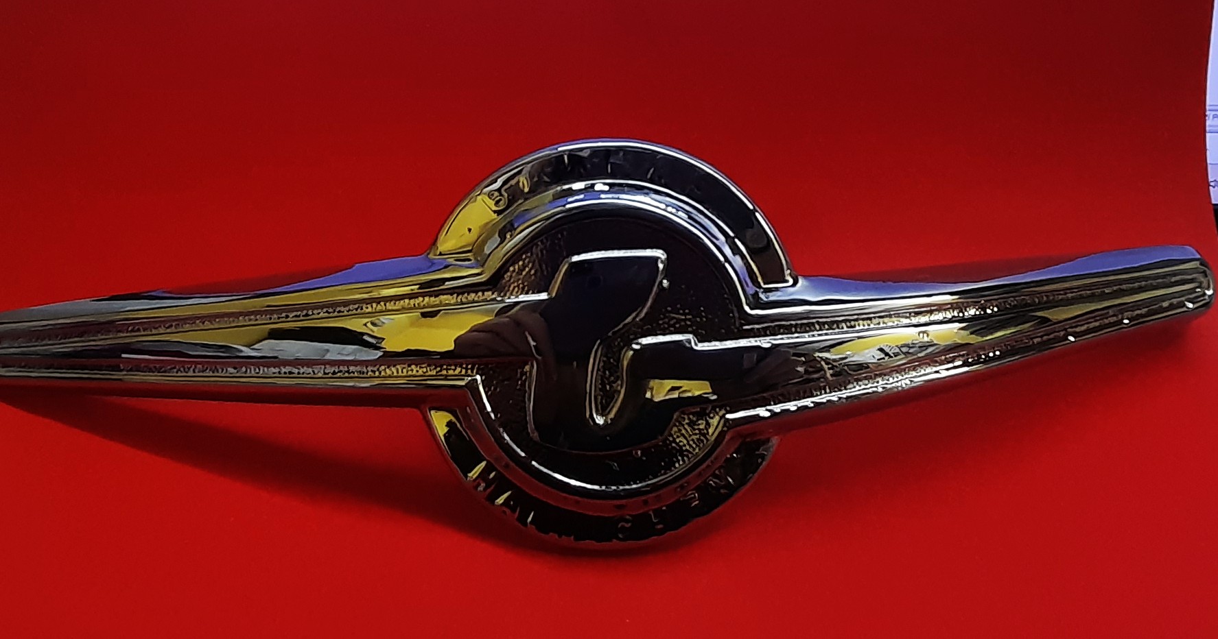 Chrom Emblem für Kühlergrill Framo V901 Barkas