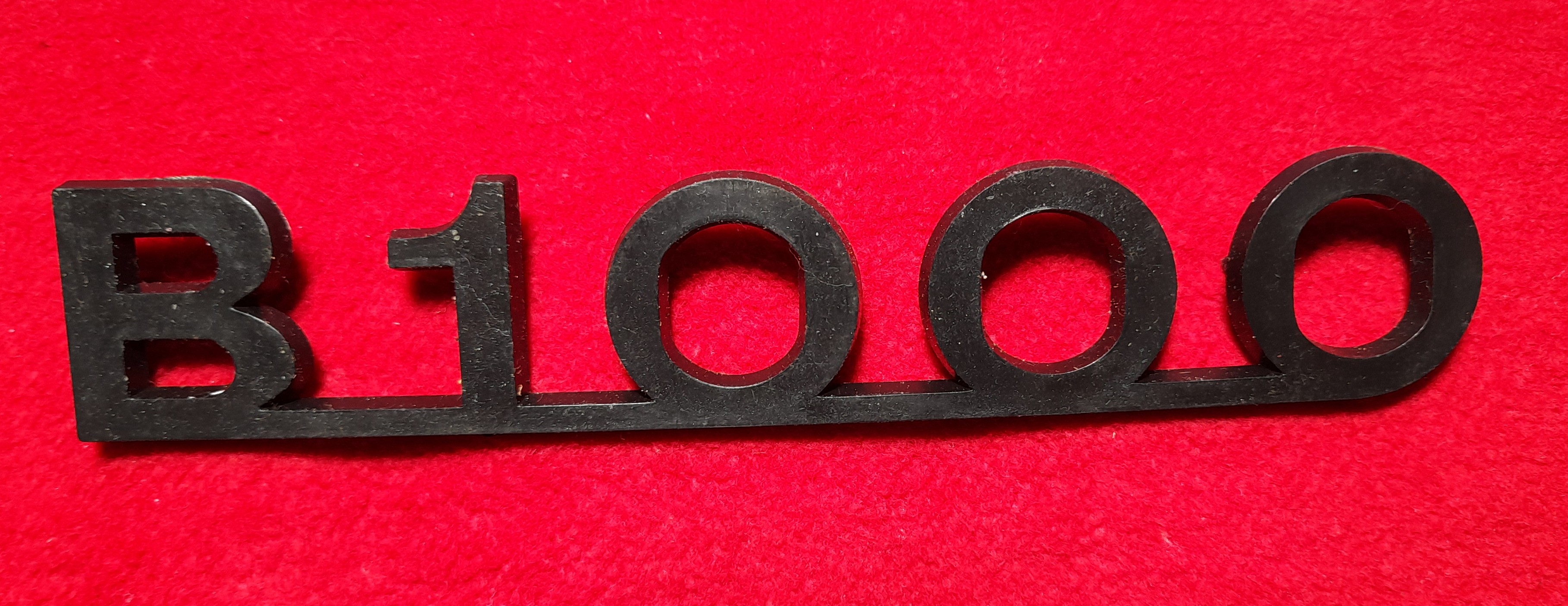 Emblem "B1000"  Schriftzug Barkas B1000
