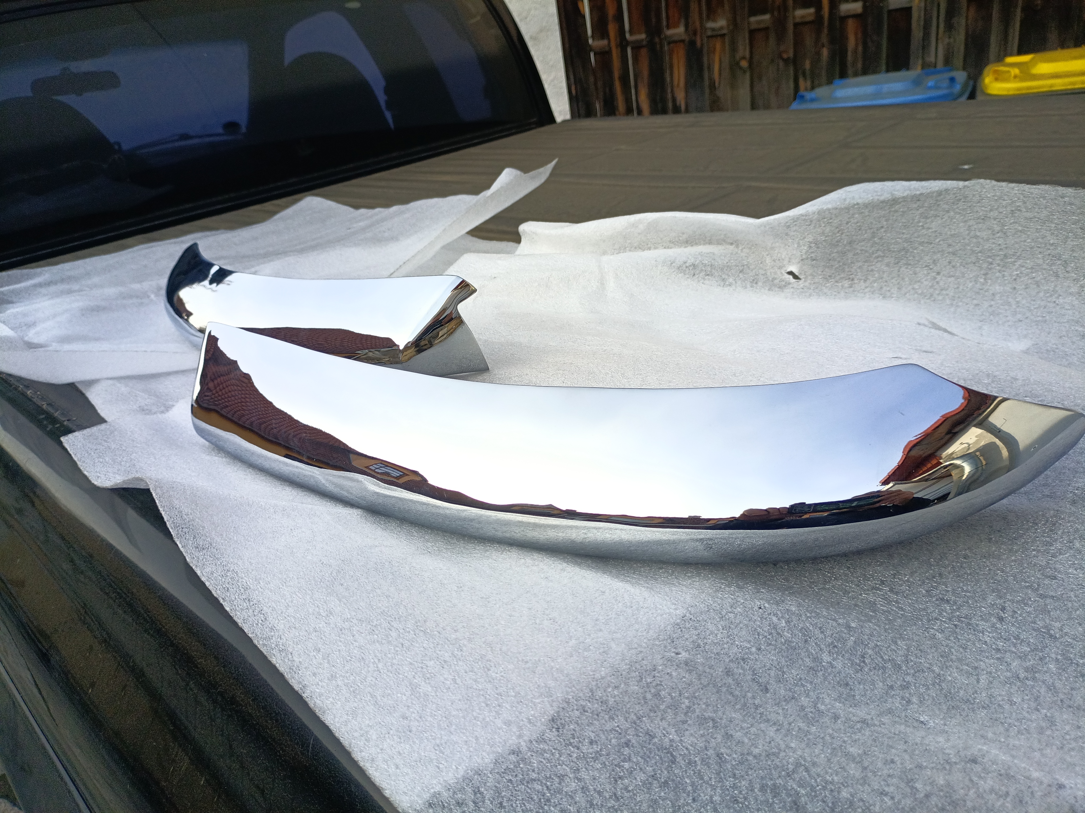 Stoßstange hinten Wartburg 313 Sport  chrom