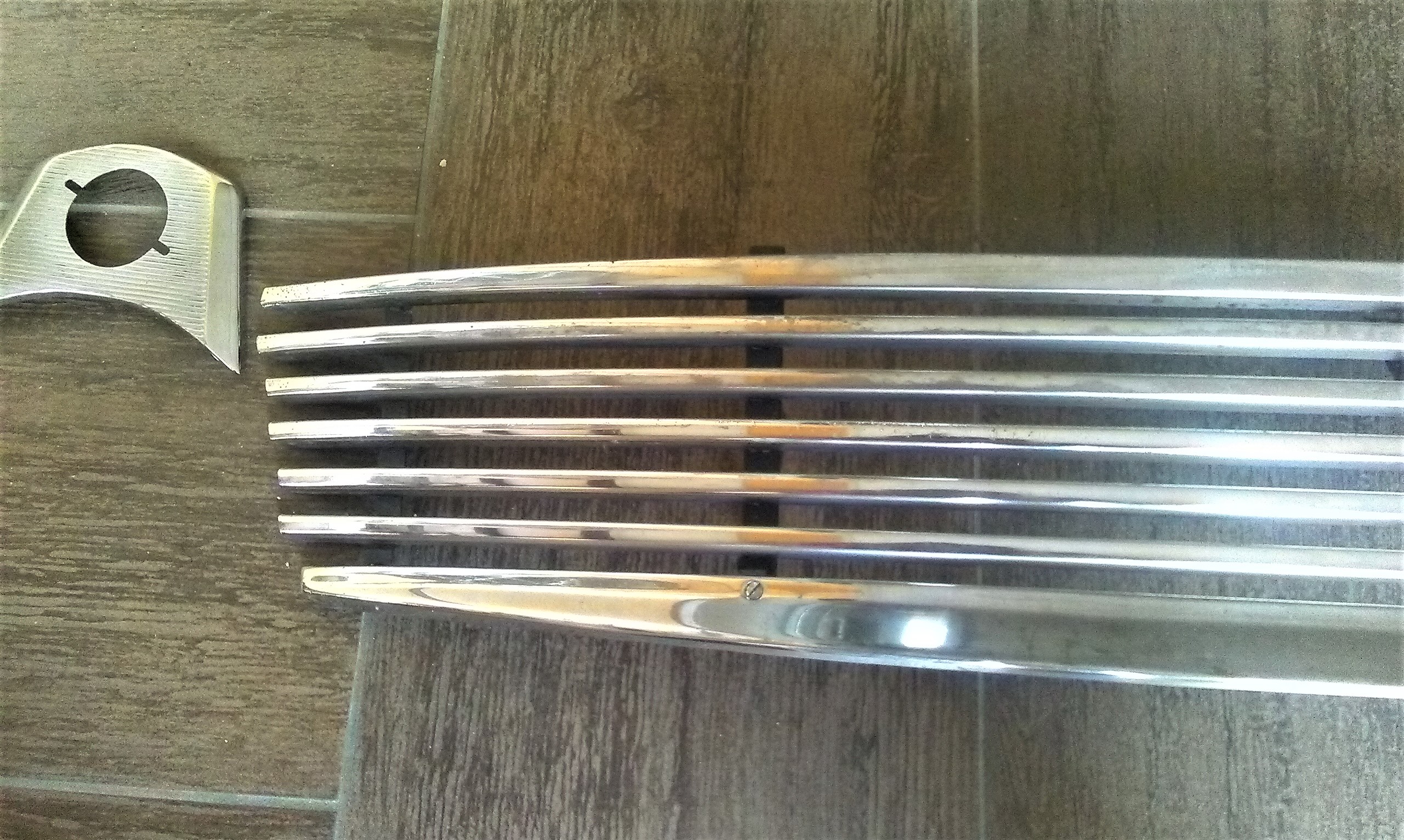 Kühlergrill und Blinkerunterlagen Wartburg 311 312 Export