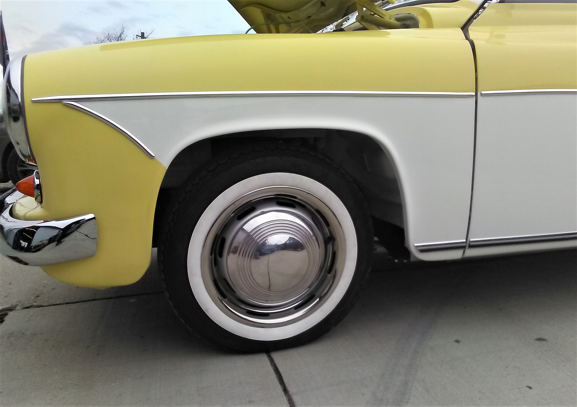 Felgenzierringe und Weißwandringe 15 Zoll Universal Oldtimer Wartburg 311 313 Ifa F9 F8